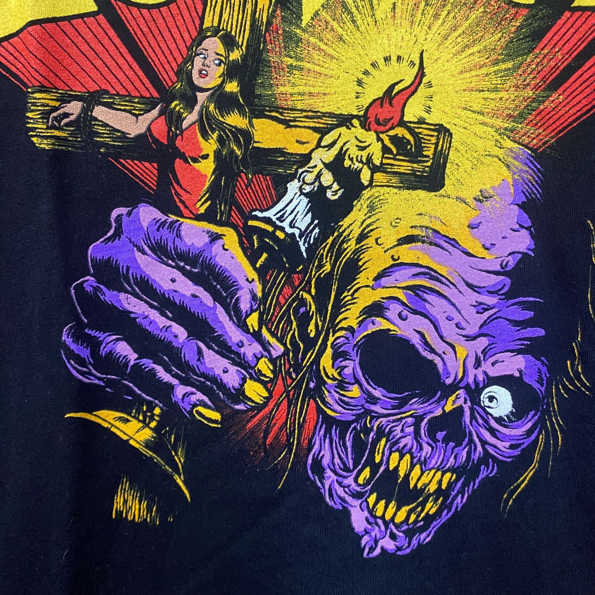 Band Tees Lucifer Crucifix I Burn For You T-Shirt medium Size US M / EU 48-50 / 2 - 4 Thumbnail