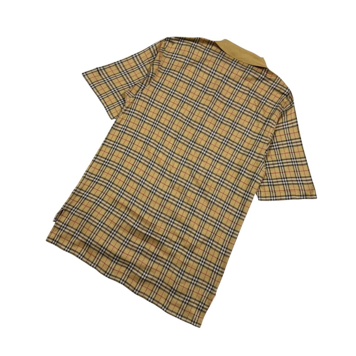 Burberry Vtg🔥Burberrys Novacheck Polo Shirt Made In Usa Size US M / EU 48-50 / 2 - 14 Thumbnail