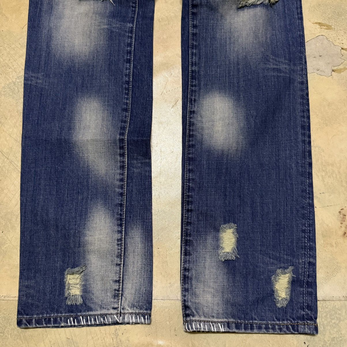 Dsquared2 Dsquared Distressed Denim Jeans Size US 34 / EU 50 - 5 Thumbnail