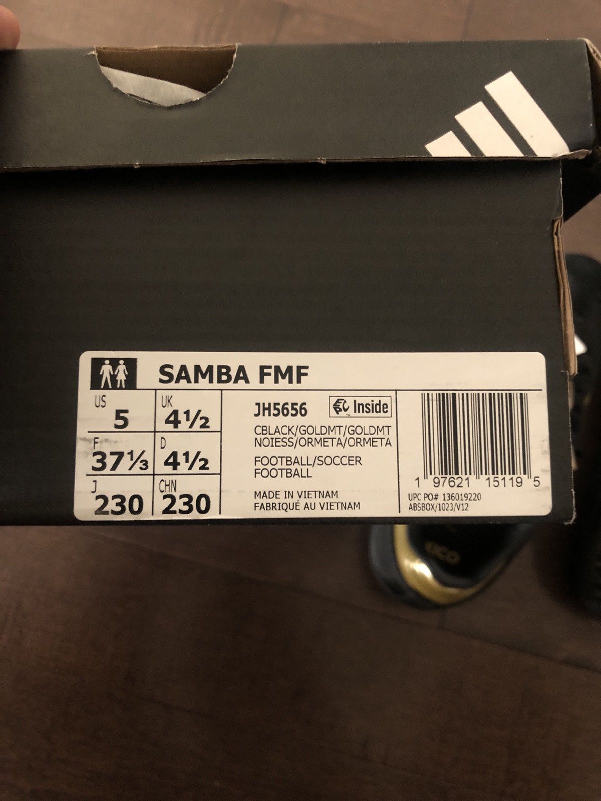 Adidas Samba FMF Size US 5 / EU 37 - 7 Thumbnail