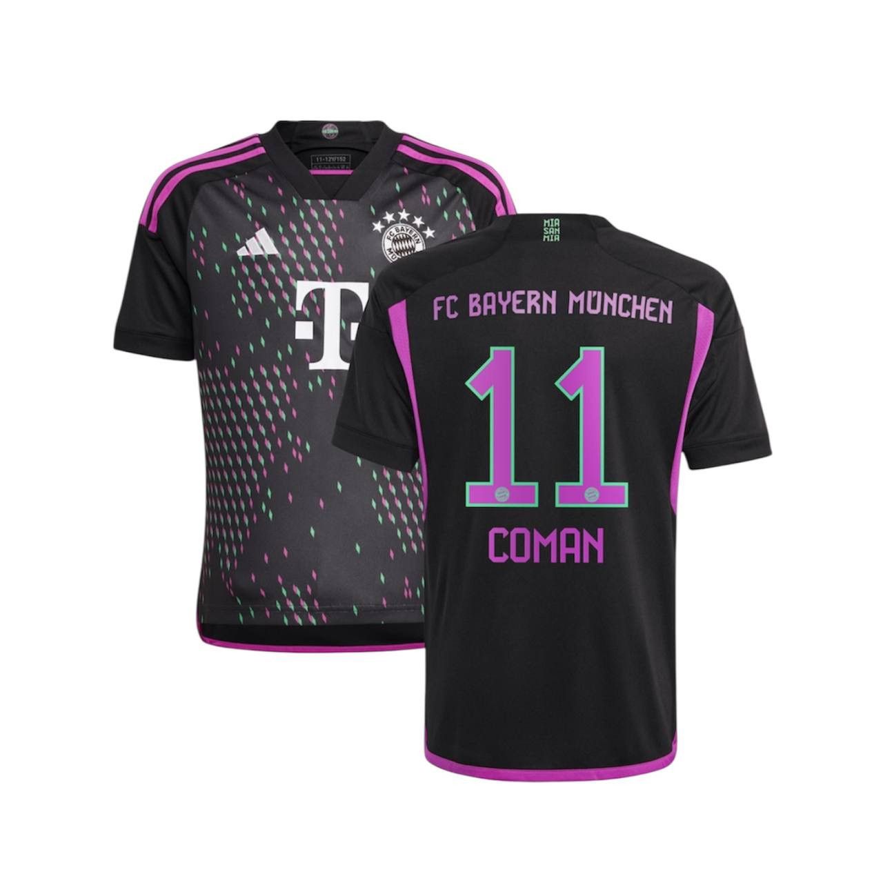 Adidas 2023/24 BAYERN MUNICH #11 COMAN AWAY SOCCER JERSEY SHIRT SzL Size US L / EU 52-54 / 3 - 3 Thumbnail