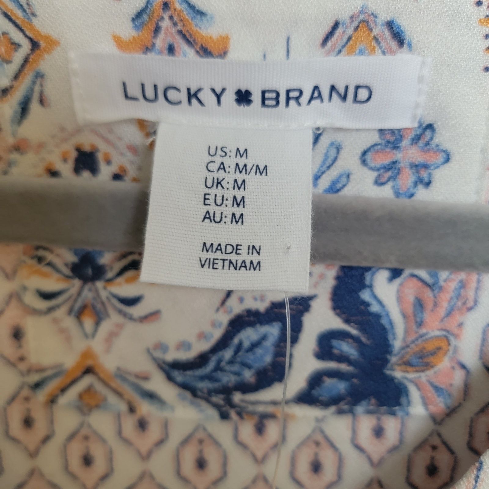 Lucky Brand Lucky Brand Peasant Boho Midi Dress Size Medium Size M / US 6-8 / IT 42-44 - 3 Thumbnail