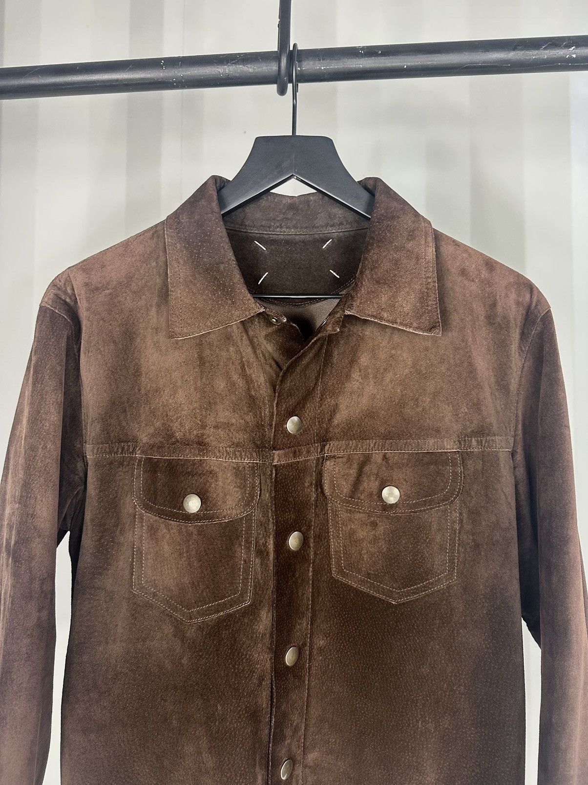Maison Margiela Pig Skin Suede Leather Jacket Size US S / EU 44-46 / 1 - 2 Thumbnail