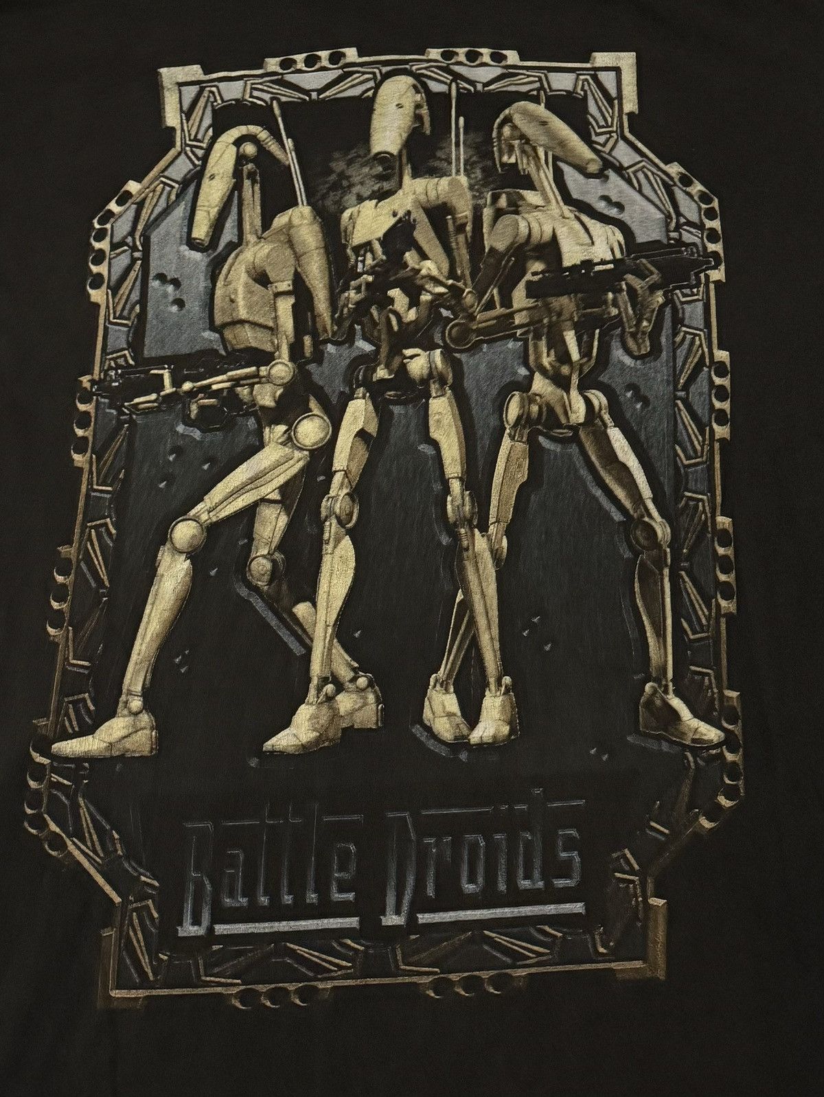 Star Wars × Vintage Vintage Star Wars Episode 1 Battle Droid T-shirt Size US L / EU 52-54 / 3 - 5 Thumbnail