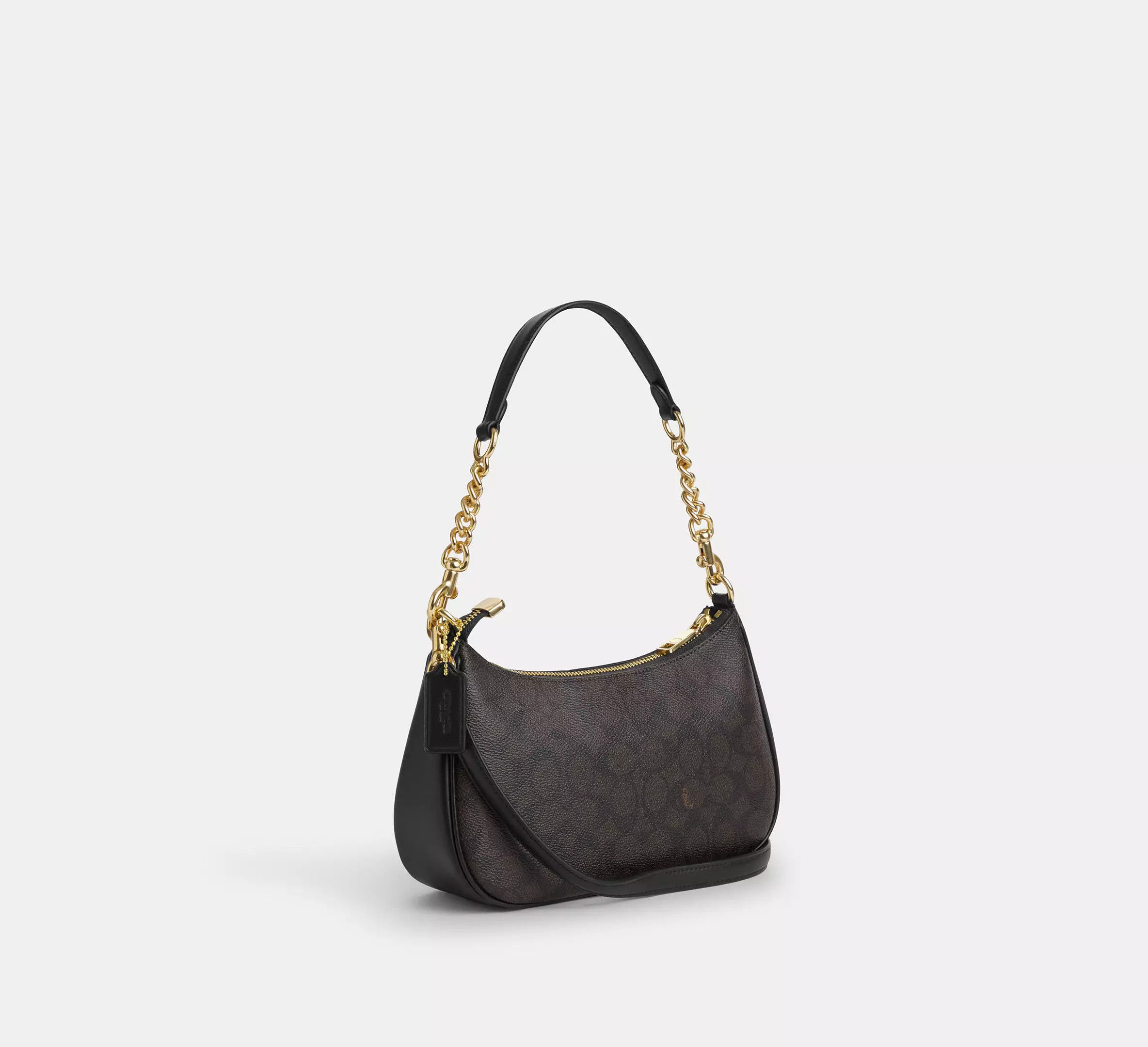 Coach Teri Shoulder Bag In Signature Canvas CV933 Size ONE SIZE - 12 Thumbnail