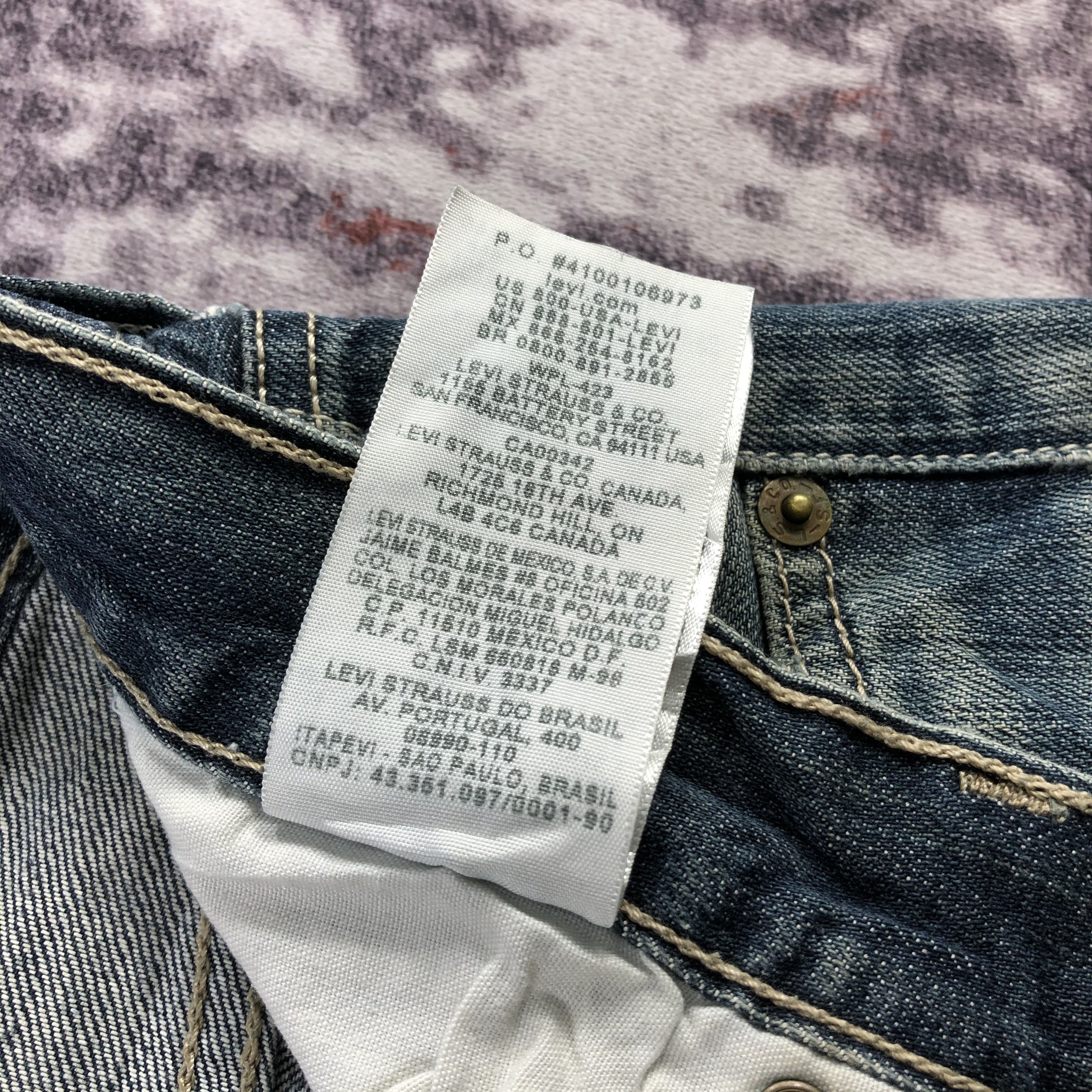 Levi's Vintage Blue Wash Levis 501 Jeans-JM3136 Size US 32 / EU 48 - 16 Thumbnail