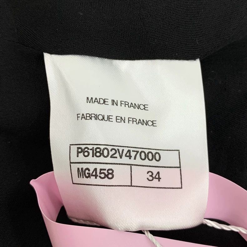 Chanel Chanel Egypt Series Black Gold V-neck Wool Single-breasted Size XXS / US 00 / IT 34 - 6 Thumbnail