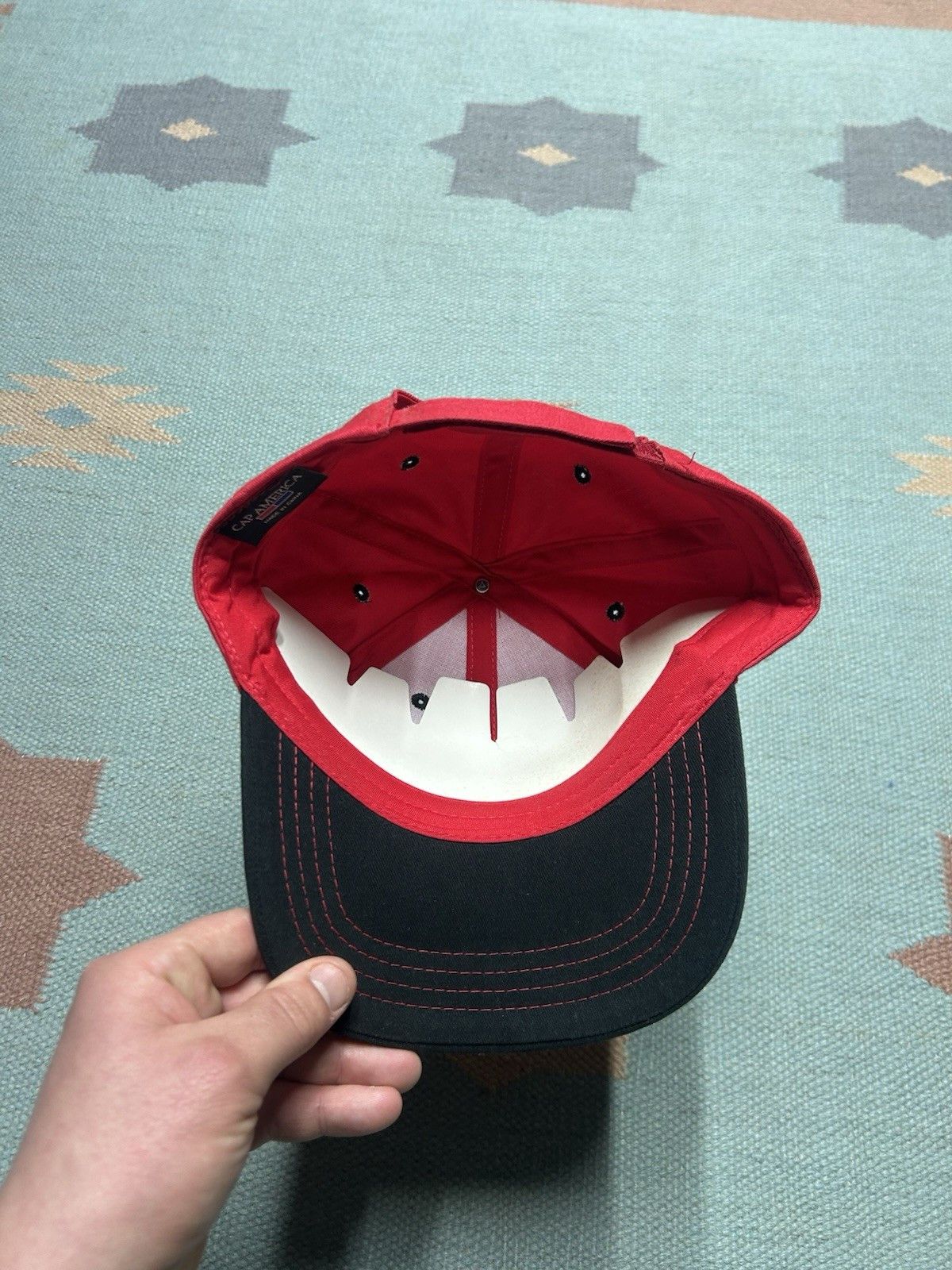 Vintage Vtg strapback hat Janson Equipment case IH tractor farm NOS Size ONE SIZE - 5 Thumbnail
