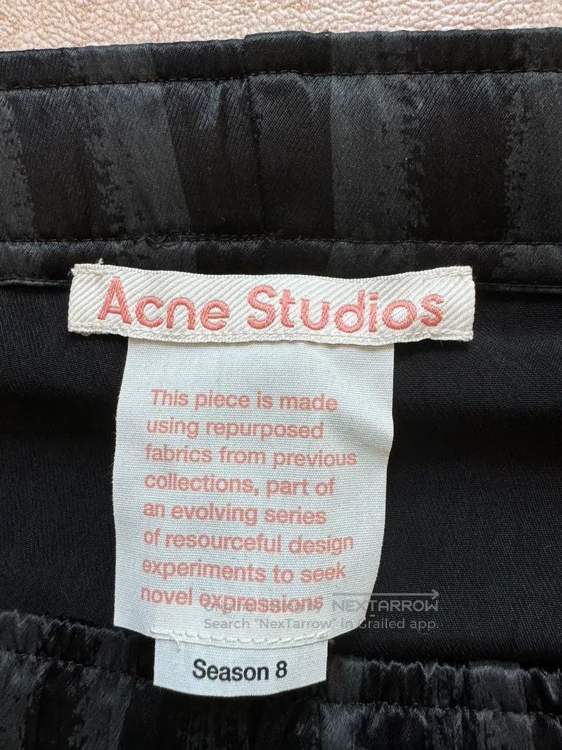 Acne Studios Acne Studios size L Striped Satin Tie-Waist Long Casual Pan Size US 30 / EU 46 - 3 Thumbnail