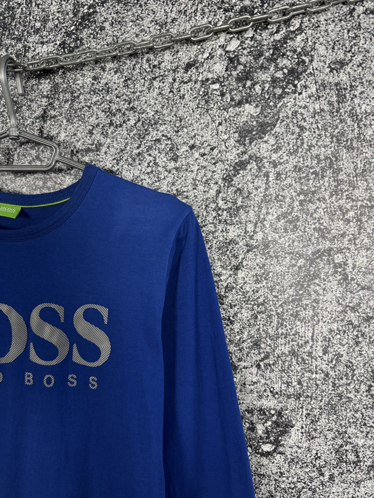 Hugo Boss BOSS Hugo Boss Long Sleeve T-Shirt Big Logo Size M Size US M / EU 48-50 / 2 - 2 Thumbnail