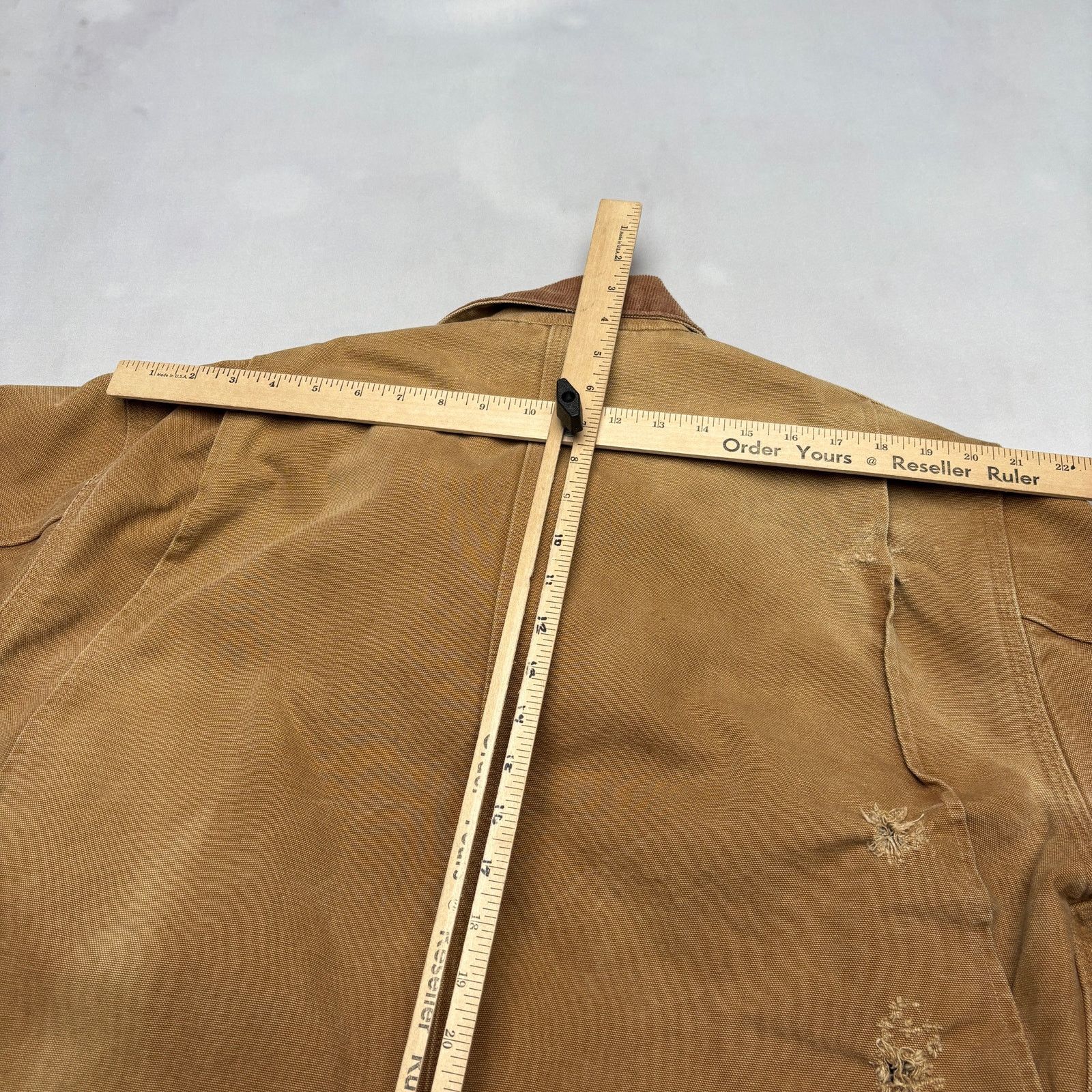Carhartt Vintage Carhartt Blanket Lined Chore Jacket Workwear XL Size US XL / EU 56 / 4 - 8 Thumbnail