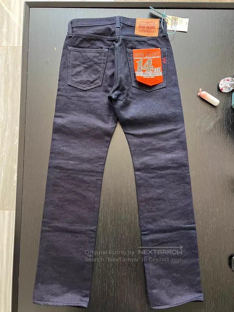 Iron Heart Iron Heart Indigo double-dyed jeans Size US 30 / EU 46 - 2 Thumbnail