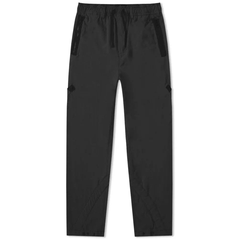 Pre-owned Stone Island Shadow Project Hollowcore Zip Drawstring Pant In Black