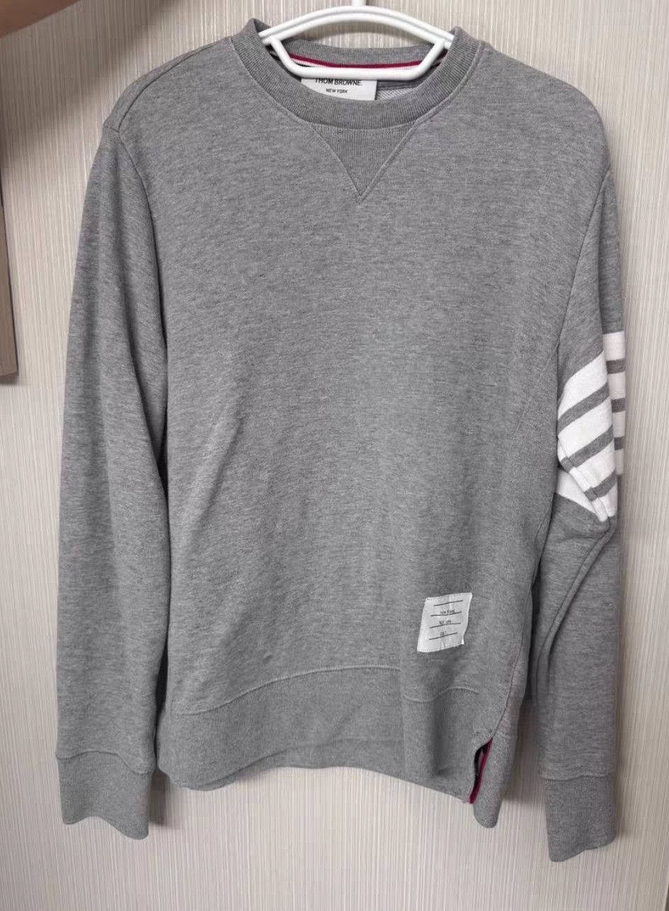 Thom Browne Thom Browne Grey hoodie Size US M / EU 48-50 / 2 - 1 Thumbnail