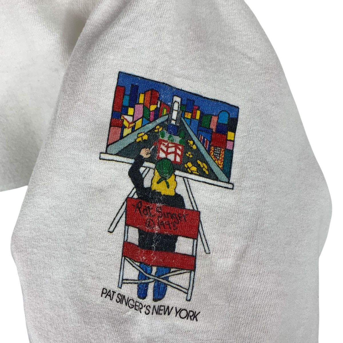 Vintage Vintage 90s NEW YORK Tavern of green christmas printed tee Size US L / EU 52-54 / 3 - 9 Thumbnail