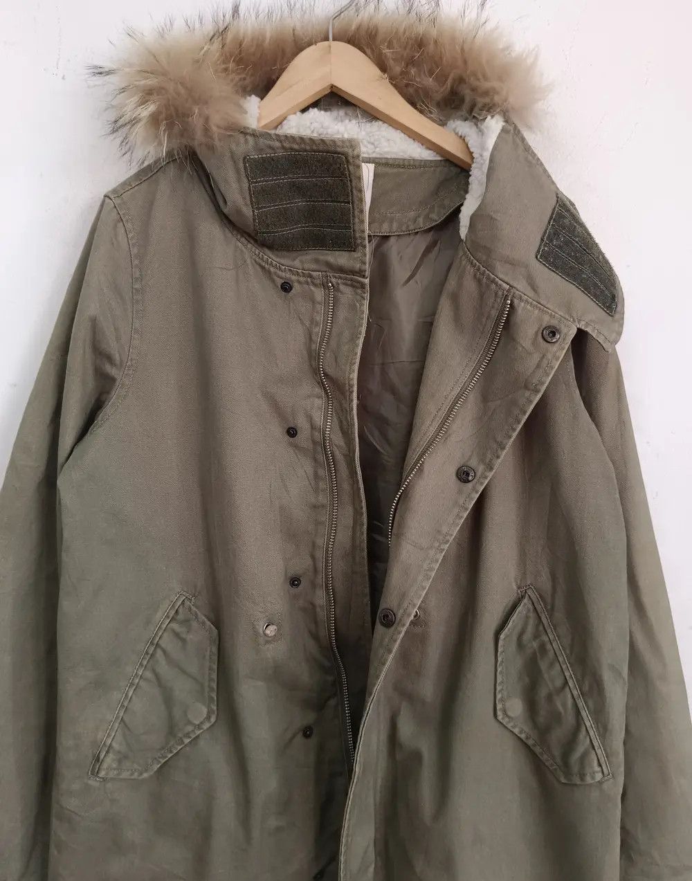 14th Addiction × If Six Was Nine × Le Grande Bleu (L.G.B.) Resume Anthem Fur Hoodie Jacket Size US M / EU 48-50 / 2 - 2 Thumbnail