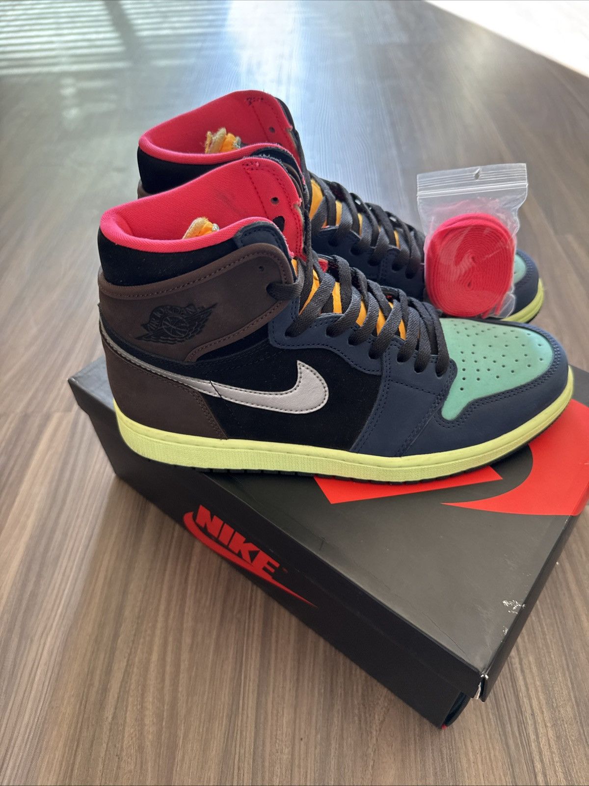 Nike Nike Air Jordan 1 Retro High OG “Bio Hack” Baroque -Size 9.5 Size US 9.5 / EU 42-43 - 3 Thumbnail