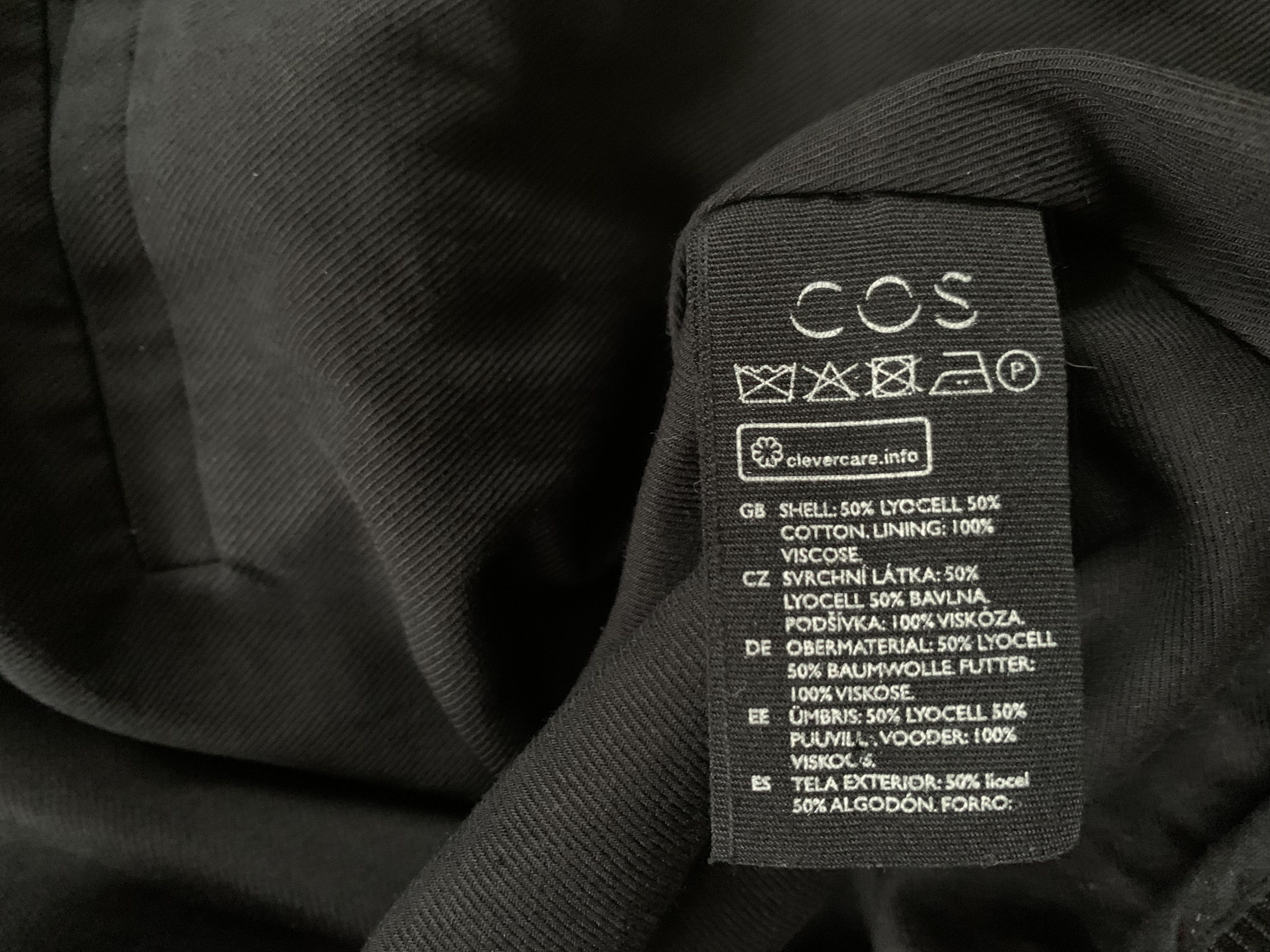 Cos Cos Black Bomber Jacket Size US S / EU 44-46 / 1 - 7 Thumbnail