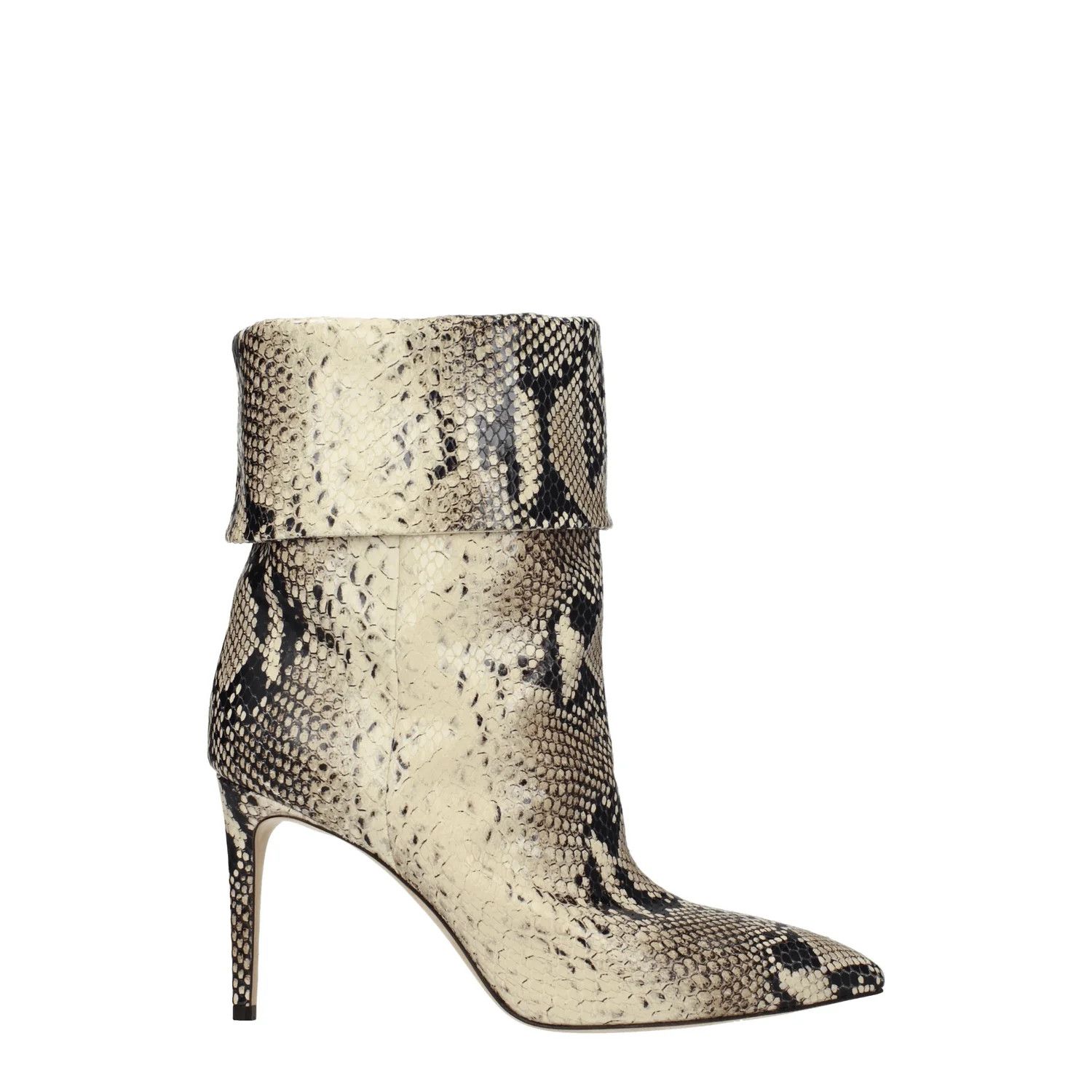 Paris Texas ob1o1e1124 Leather Ankle Boots in Beige/Rock Size US 10 / IT 40 - 1 Thumbnail