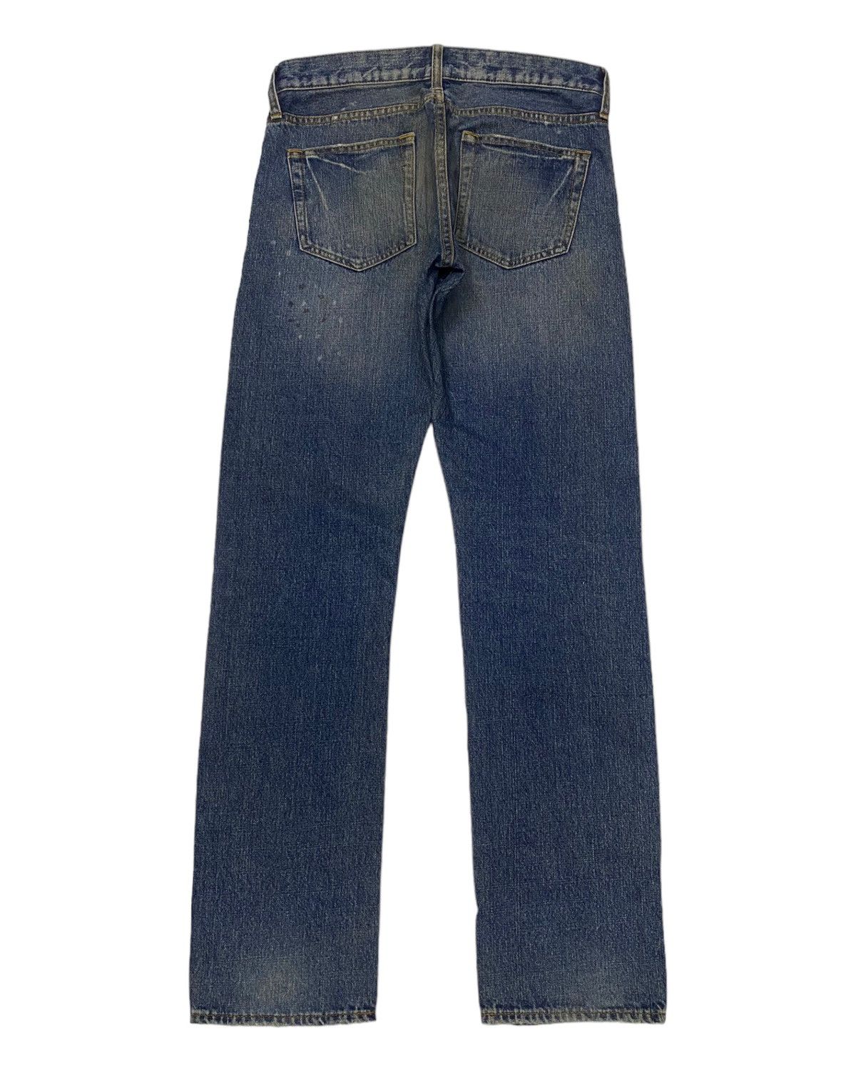 Undercover × Uniqlo 🔥JAPANESE BRAND UNIQLO DISTRESSED DENIM JEANS Size US 30 / EU 46 - 2 Thumbnail