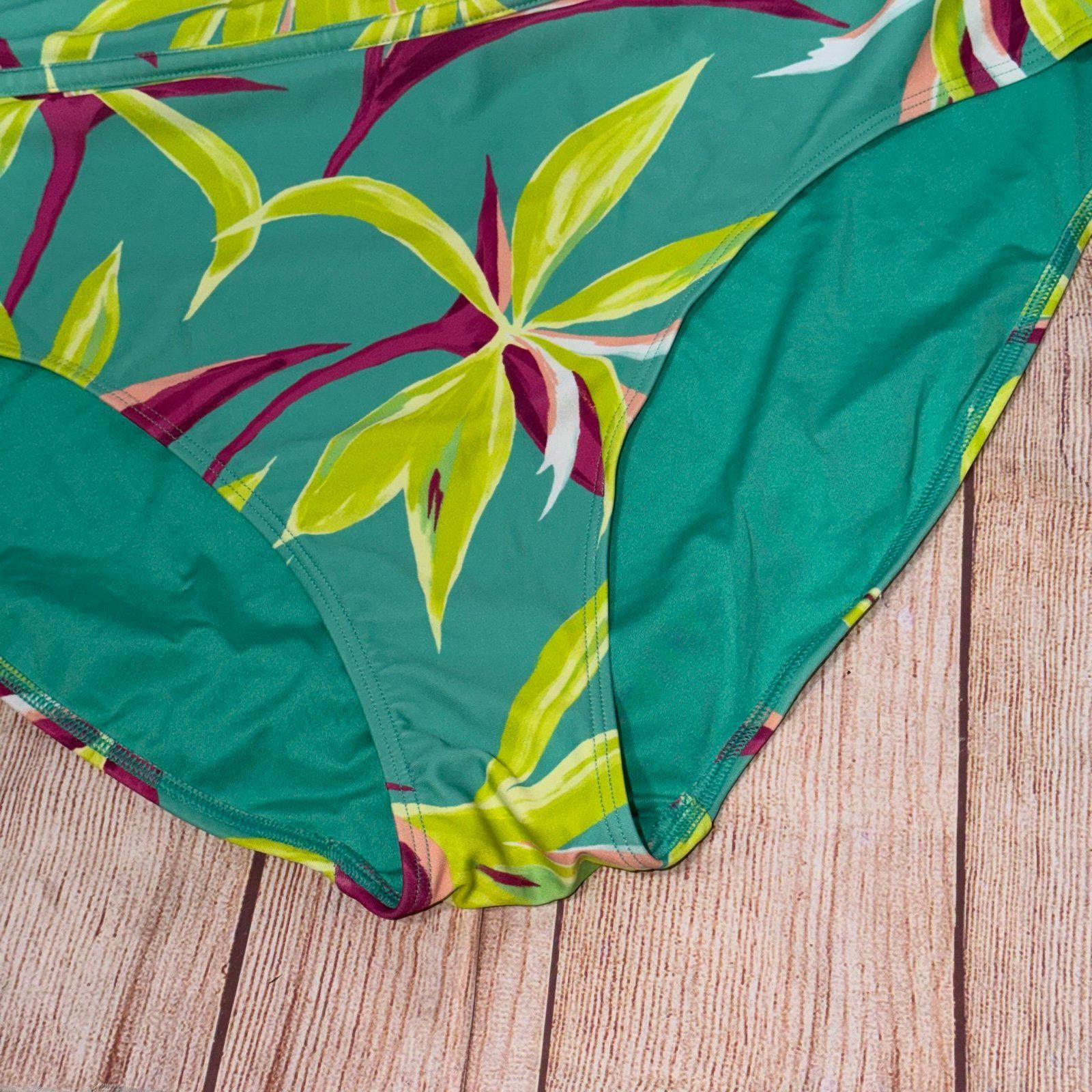 Old Navy Old Navy 3X Tropical Print Bikini Set Size ONE SIZE - 4 Thumbnail