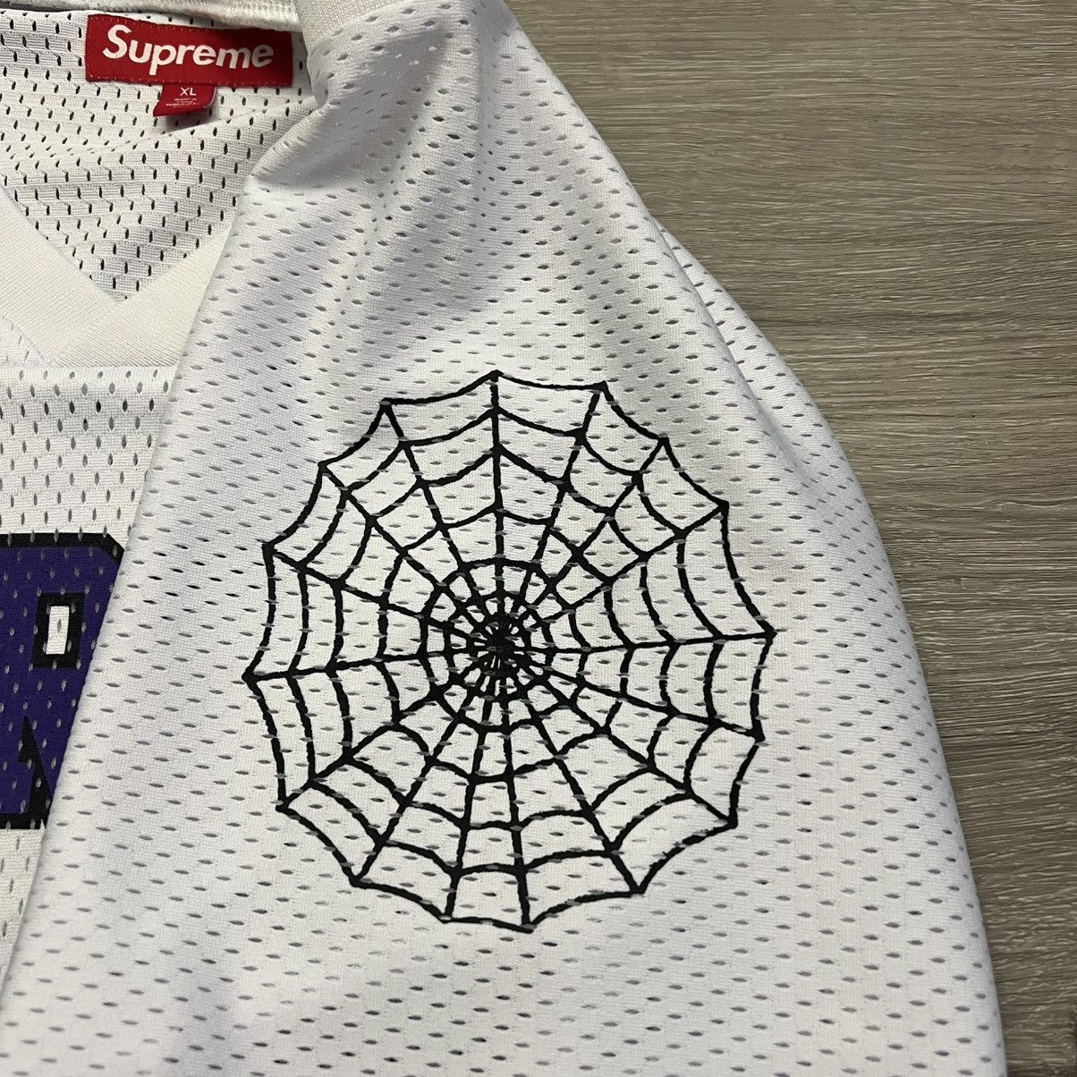 Supreme Supreme Spiderweb Football Jersey Size US XL / EU 56 / 4 - 5 Thumbnail
