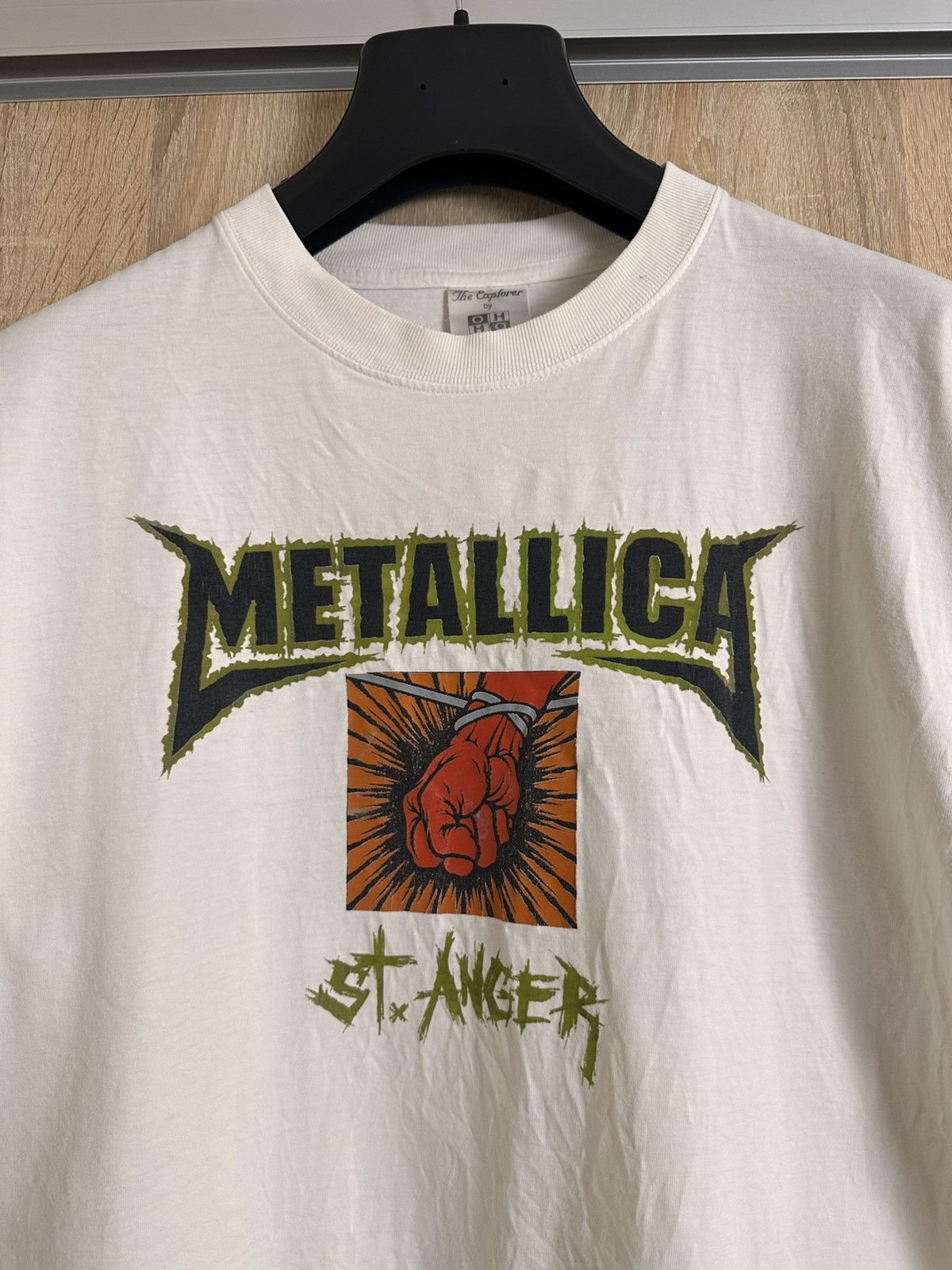 Metallica 🔥 Metallica St. Anger 2003 Rock Album Band T Shirt Metal Y2K Size US XL / EU 56 / 4 - 2 Thumbnail