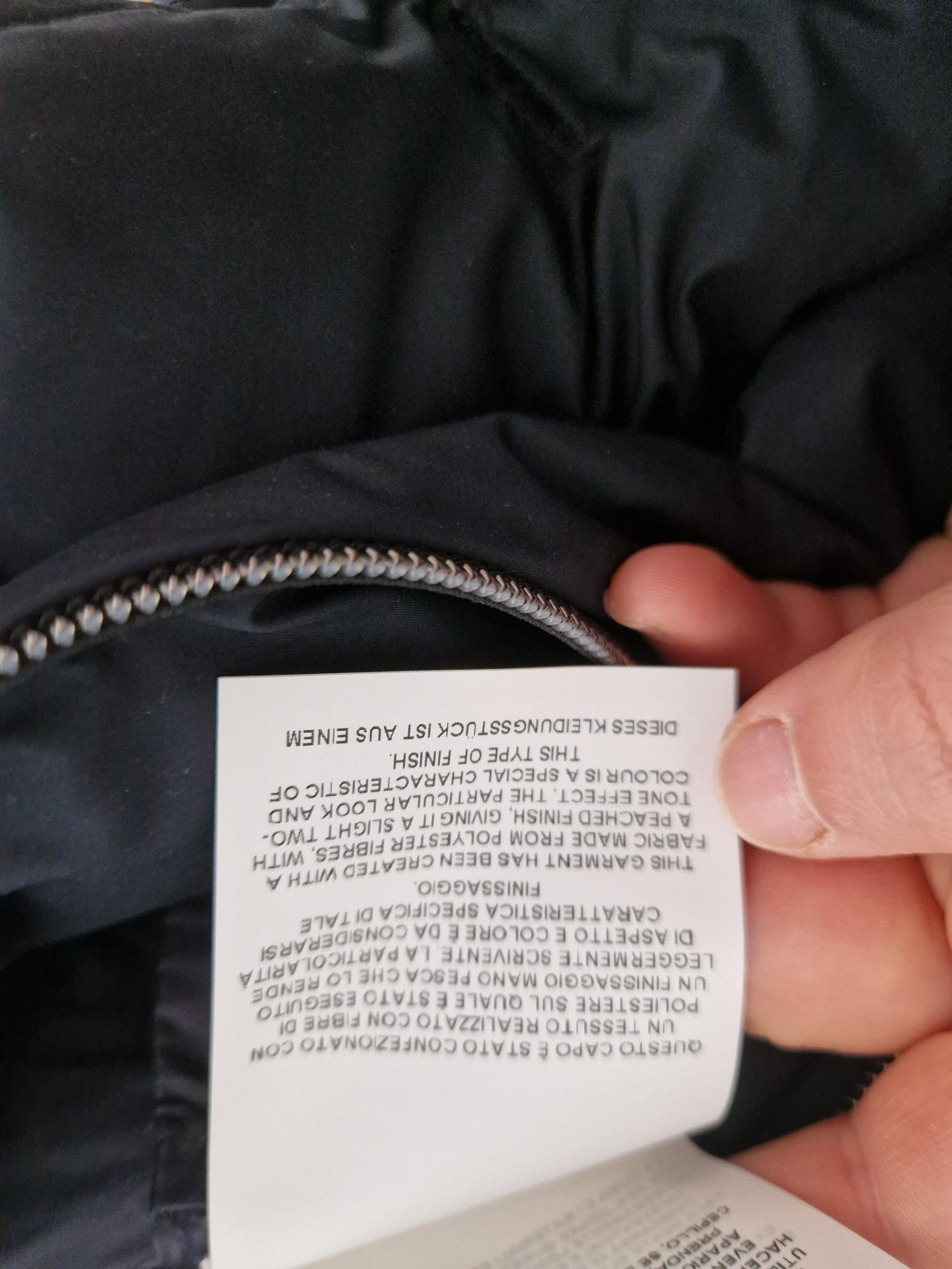 Fay Fay Double Front Quilted Down Jacket – Navy Blue – Size S Size US S / EU 44-46 / 1 - 4 Thumbnail