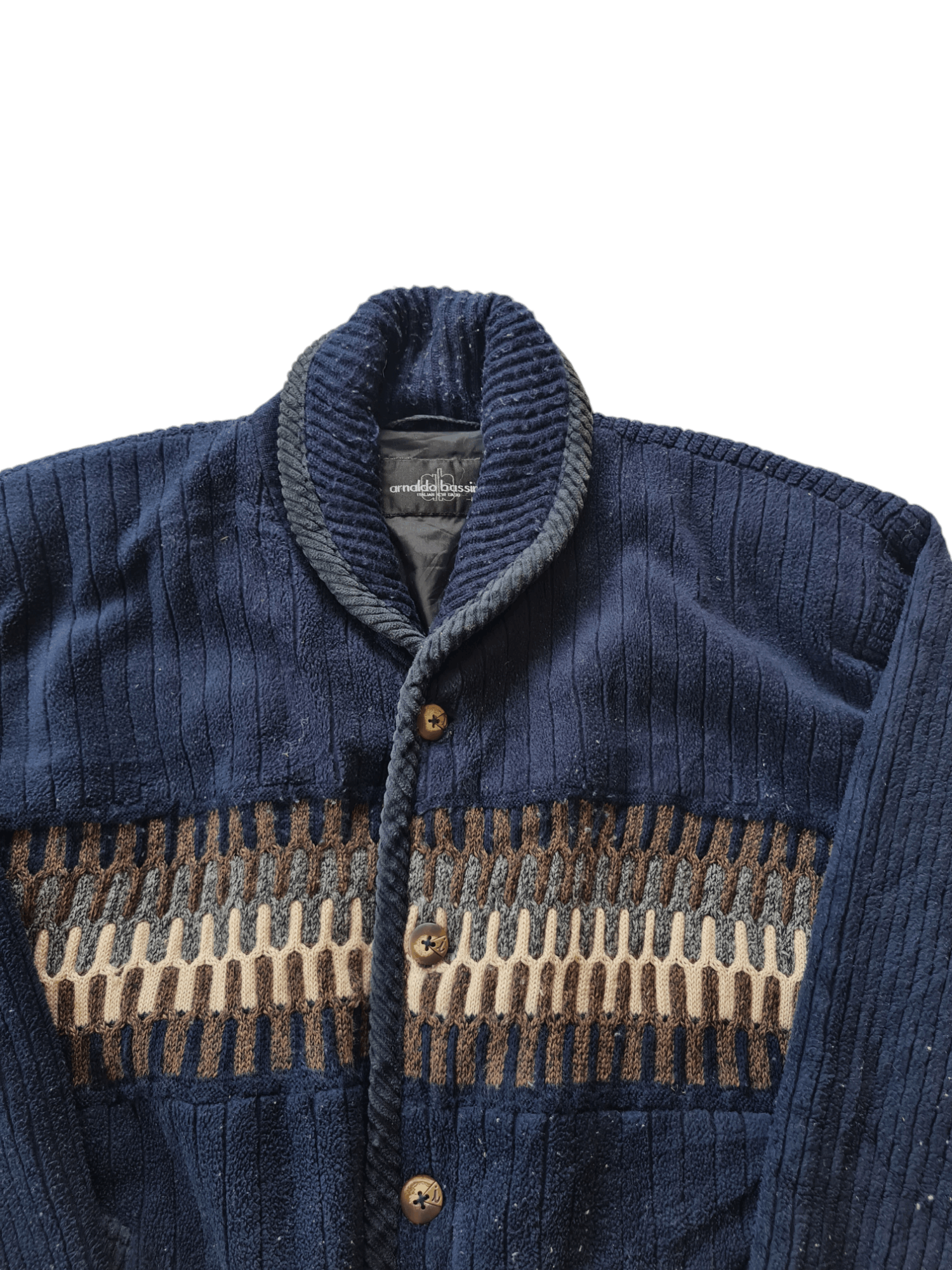 Vintage Vintage Arnaldo Bassini Cardigan Knitwear Size US L / EU 52-54 / 3 - 4 Thumbnail