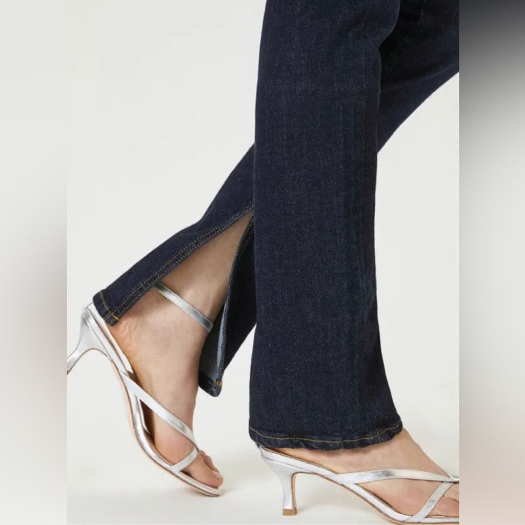 Anthropologie Anthropologie Pilcro The Split Straight Jeans Size 25. B19 Size 25" / US 0 / IT 36 - 3 Thumbnail