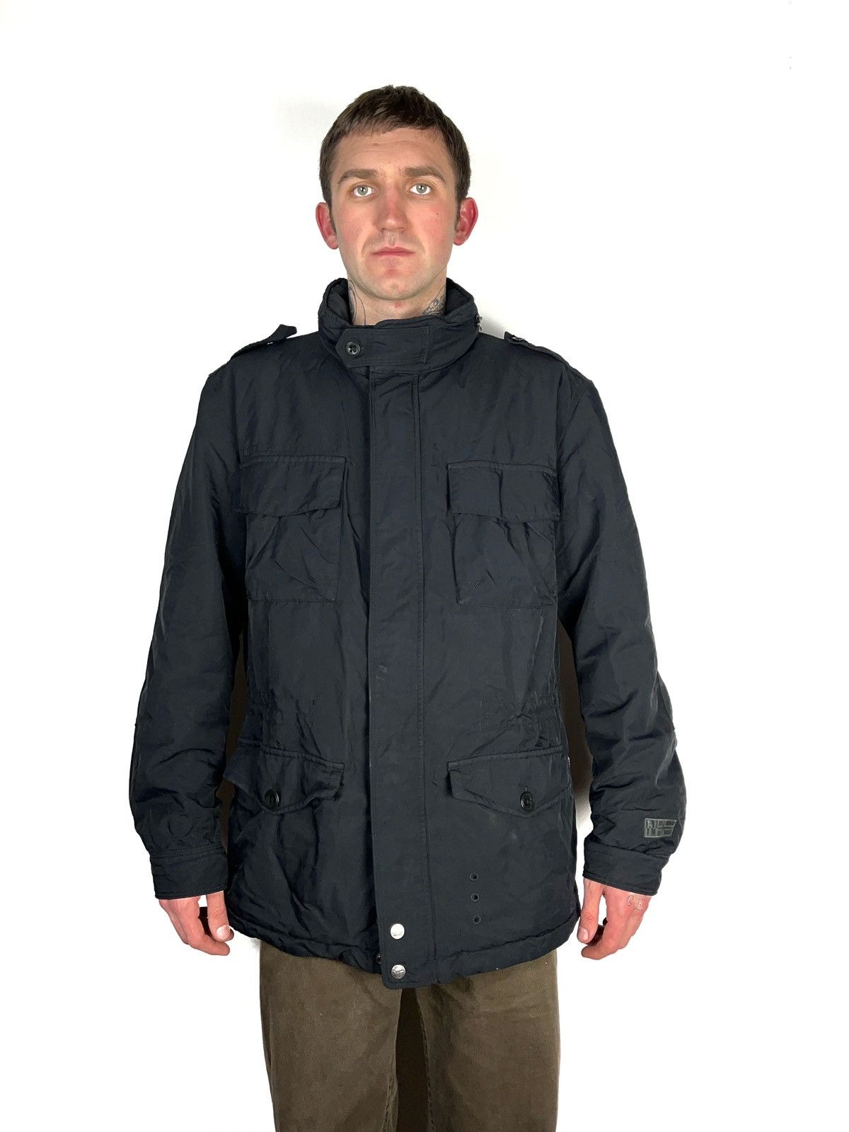 Napapijri Napaapijri m 65 military jacket utility vintage Size US XL / EU 56 / 4 - 2 Thumbnail