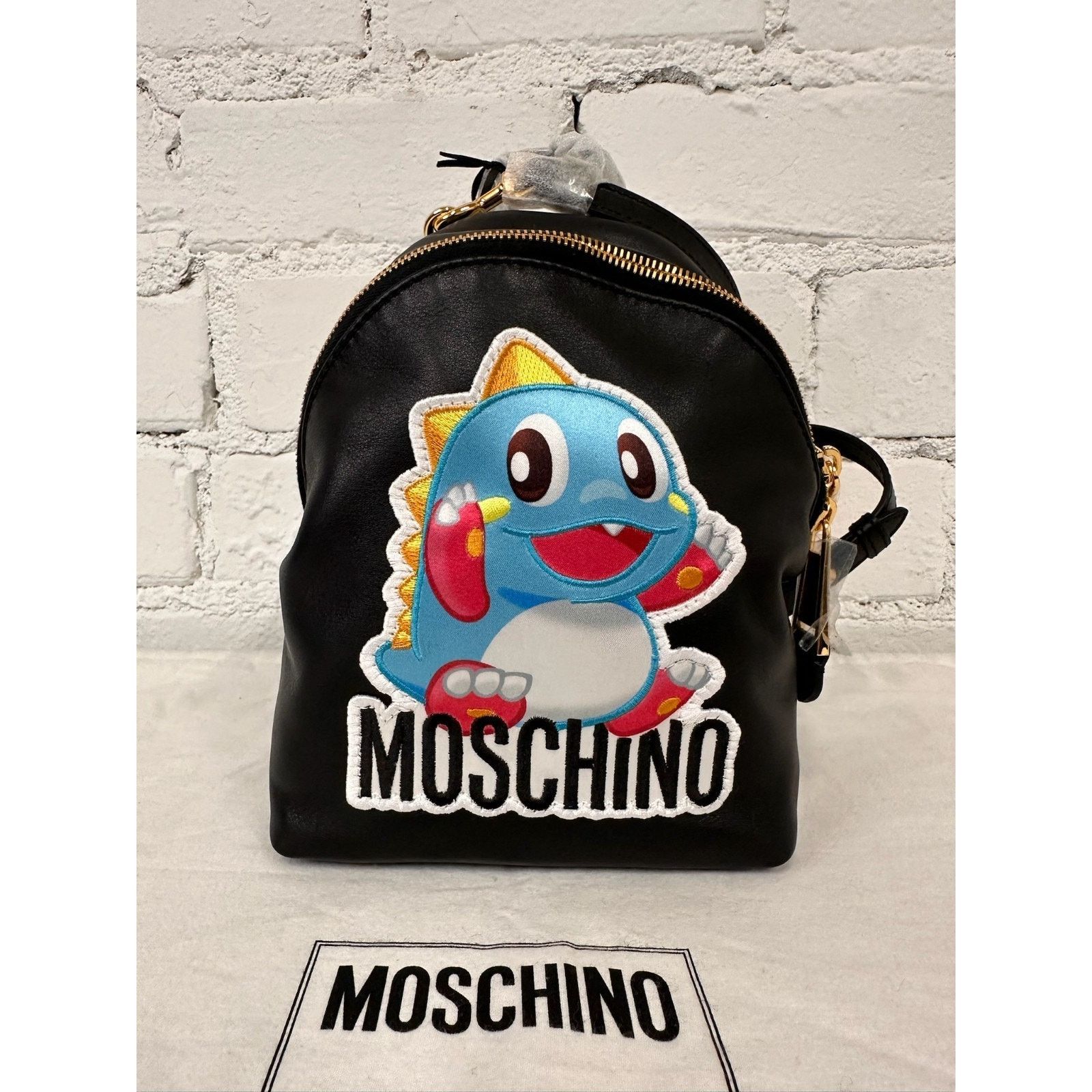 Moschino SS24 MOSCHINO Couture Jeremy Scott Bobble Dragon Backpack Size ONE SIZE - 1 Thumbnail