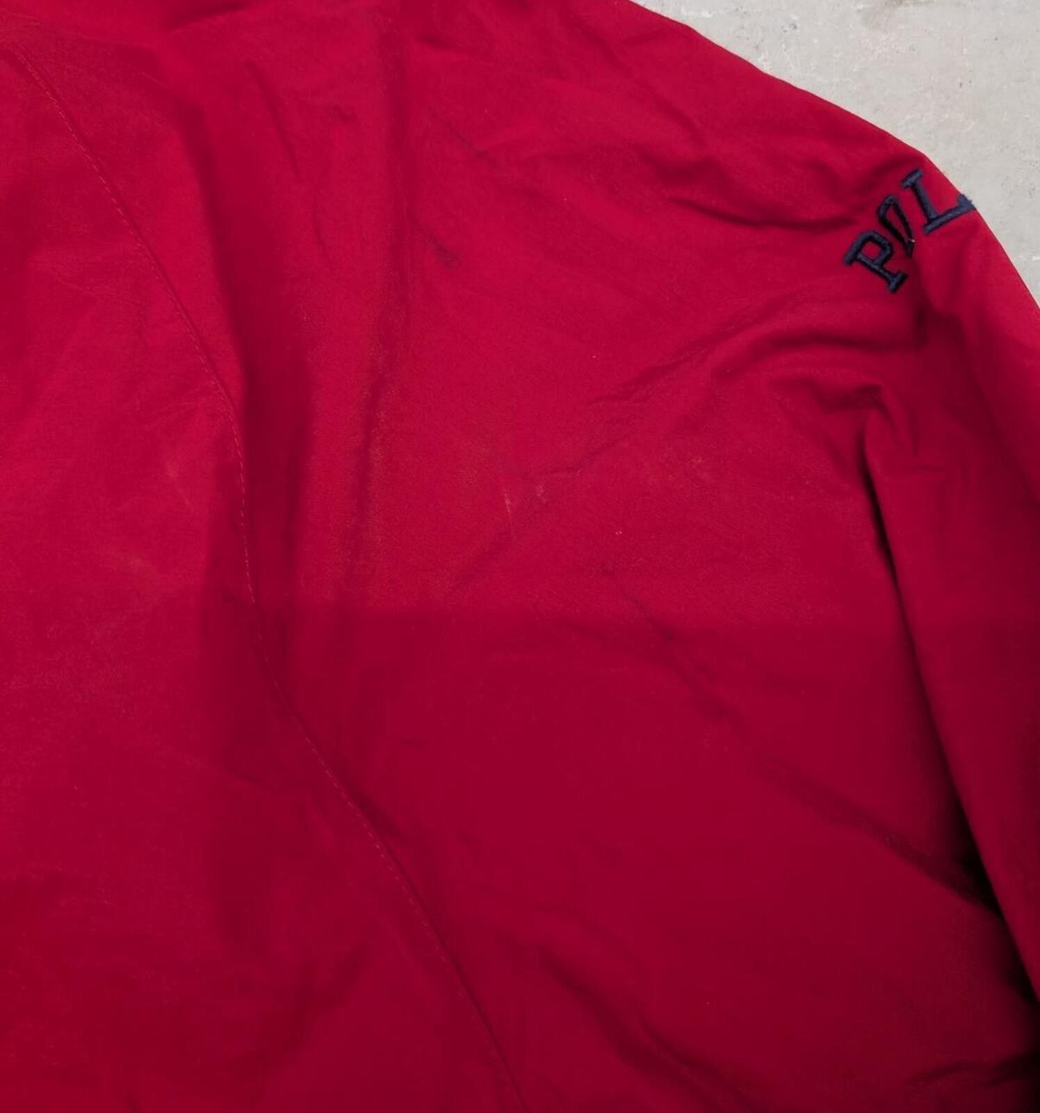 Polo Ralph Lauren Vintage 90s Polo Ralph Lauren Golf Red Windbreaker Jacket Size US XL / EU 56 / 4 - 9 Thumbnail