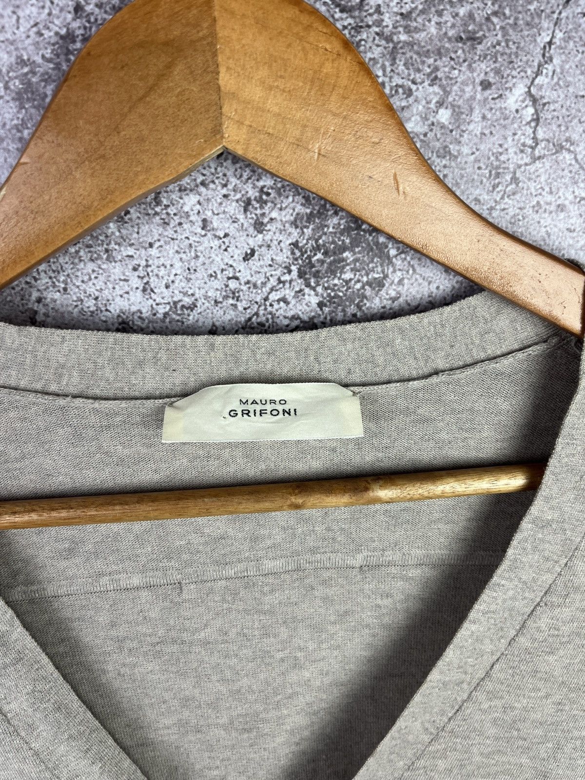 Grifoni Mauro Grifoni Cardigan Size 50 Beige ItalianDesigner Sweater Size US M / EU 48-50 / 2 - 2 Thumbnail