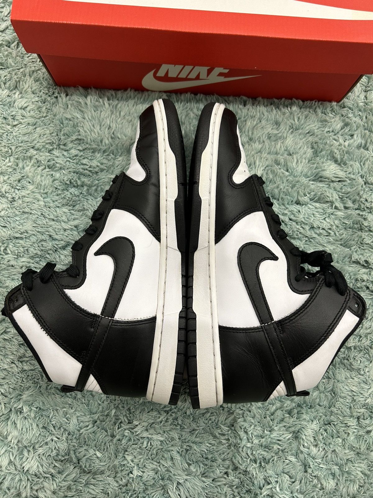 Nike Nike Dunk High Panda Size US 9.5 / EU 42-43 - 5 Thumbnail