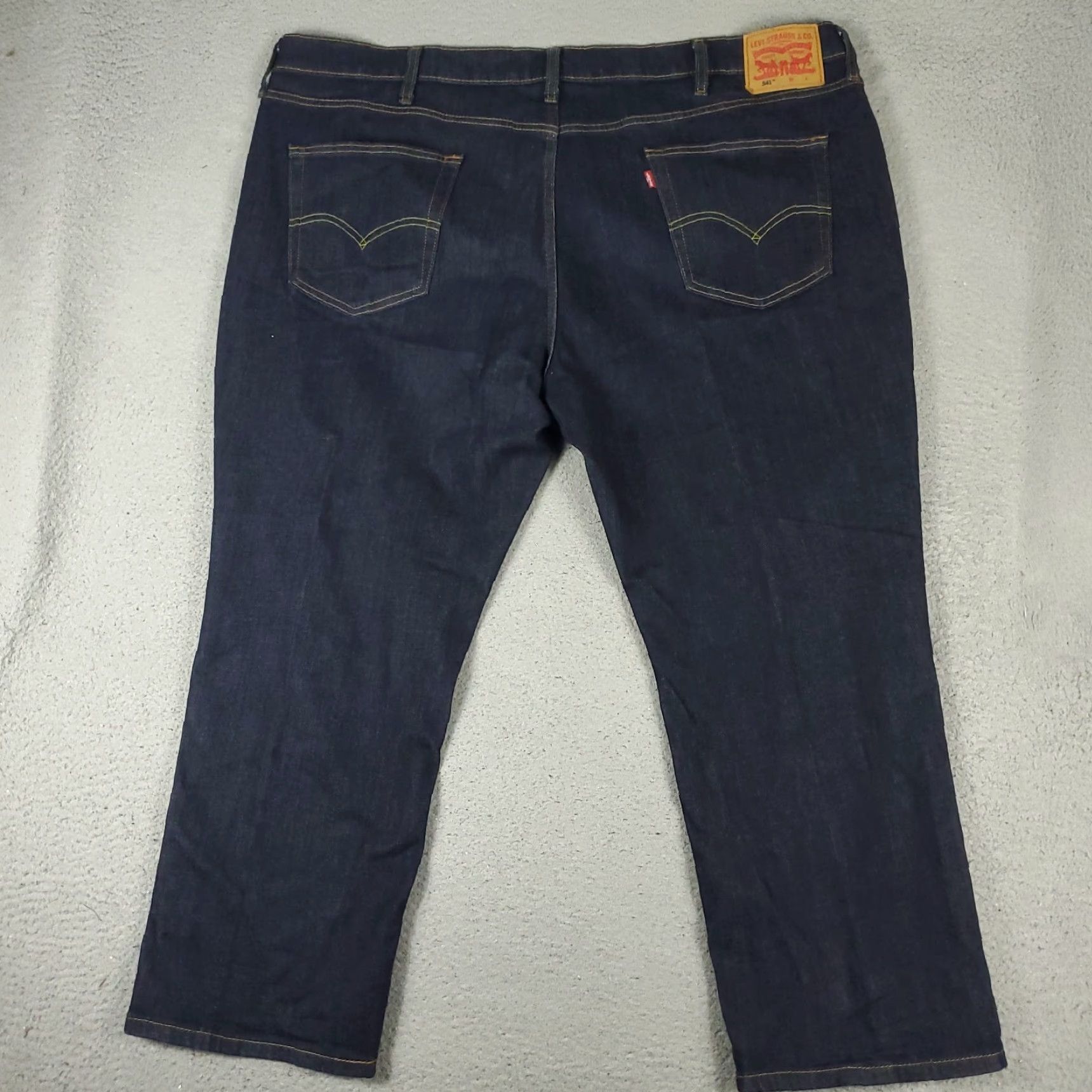 Levi's Levis 541 Jeans Mens Regular 48x28 Blue Athletic Fit Straight Denim Pants - Levi's 541 Jeans Mens Size 48x28 Blue Athletic Straight Fit Pants Size US 32 / EU 48 - 7 Thumbnail