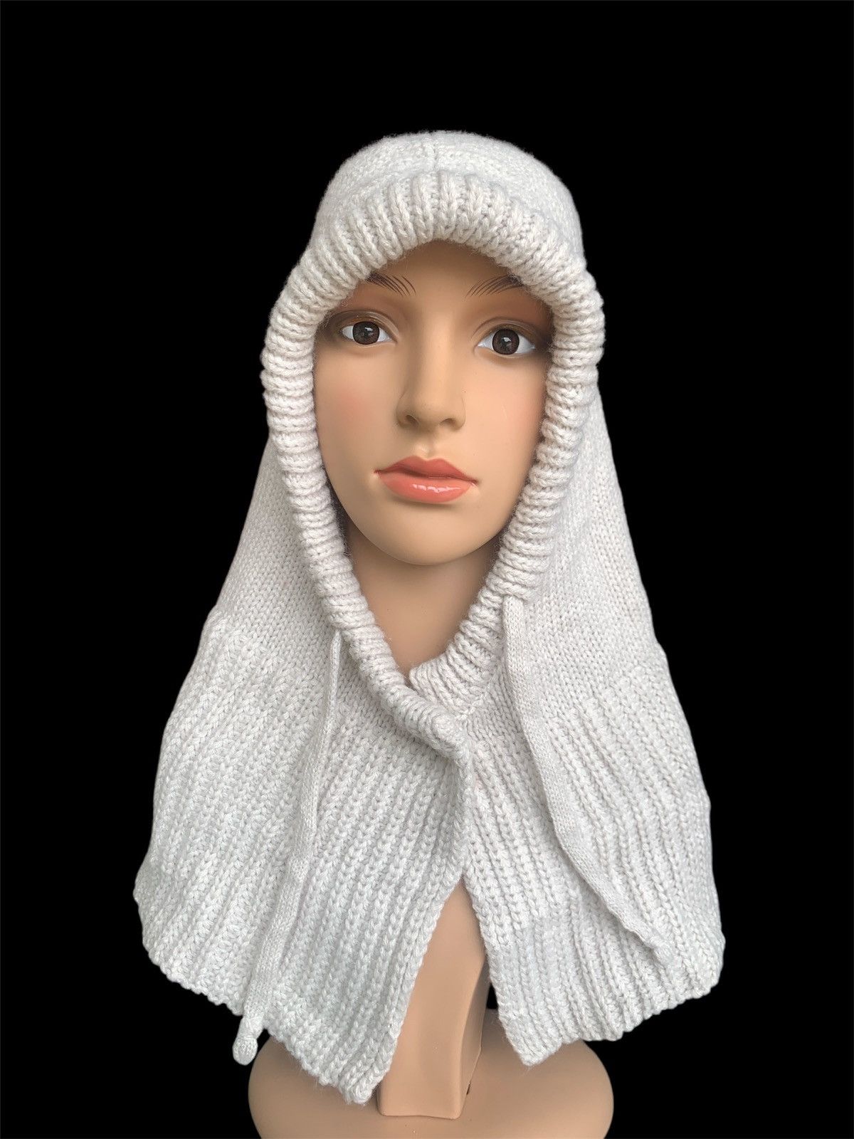 Japanese Brand × Vintage japanese big beanie balaclava Size ONE SIZE - 1 Thumbnail