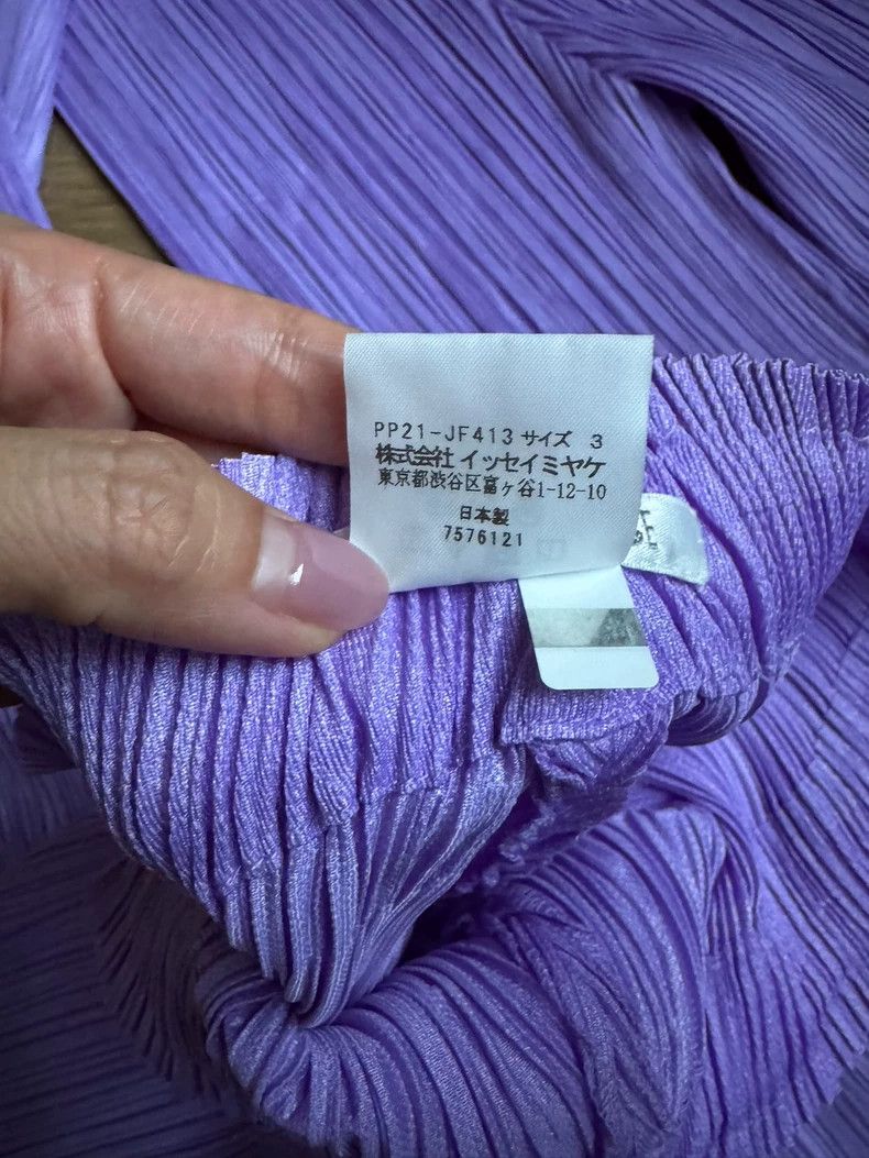 Issey Miyake issey miyake size:3 Purple pleated pants Size 42" / US 20 - 3 Thumbnail