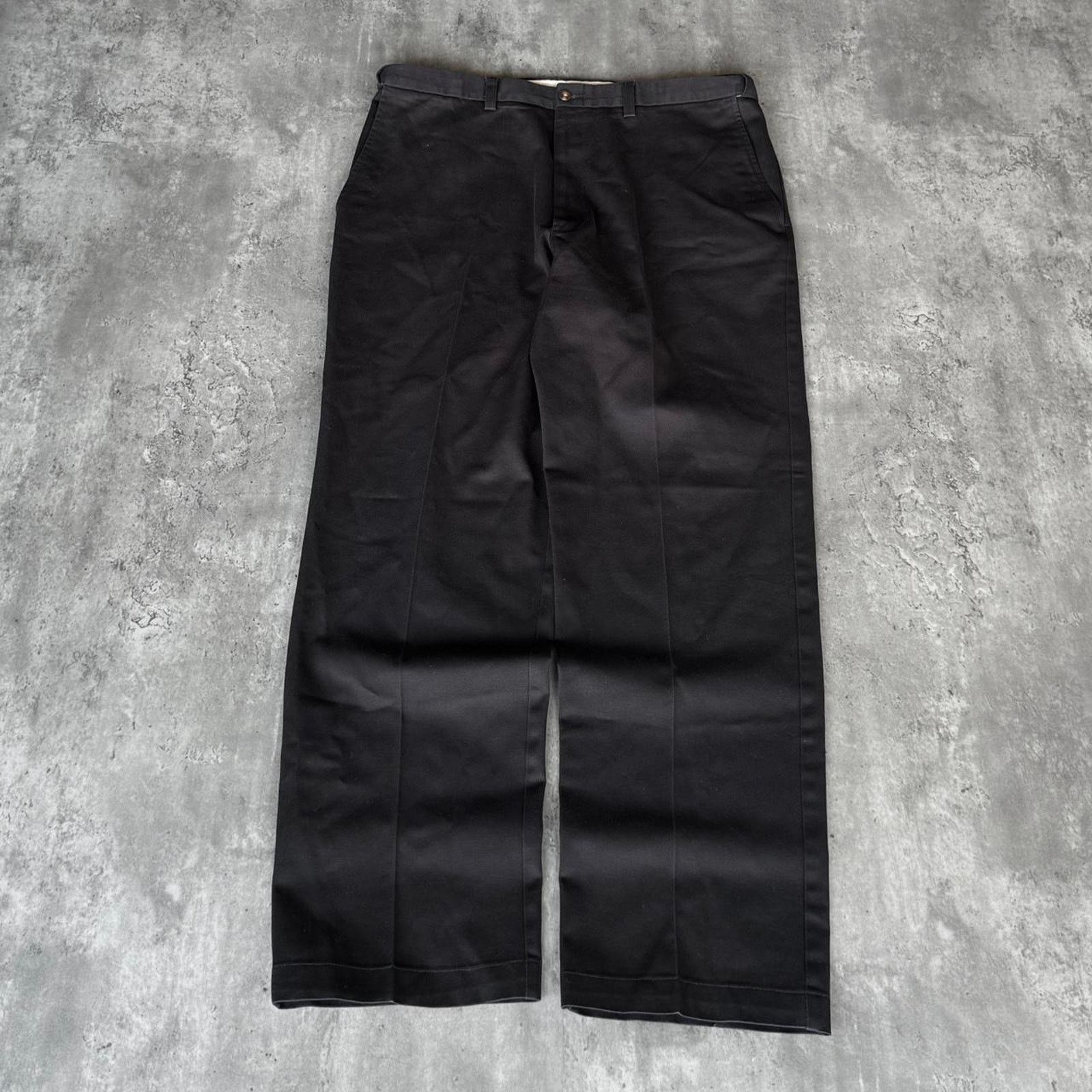 Japanese Brand × Vintage Vintage Y2K Haggar Black Label Casual Chino Dress Pants Size US 36 / EU 52 - 1 Thumbnail