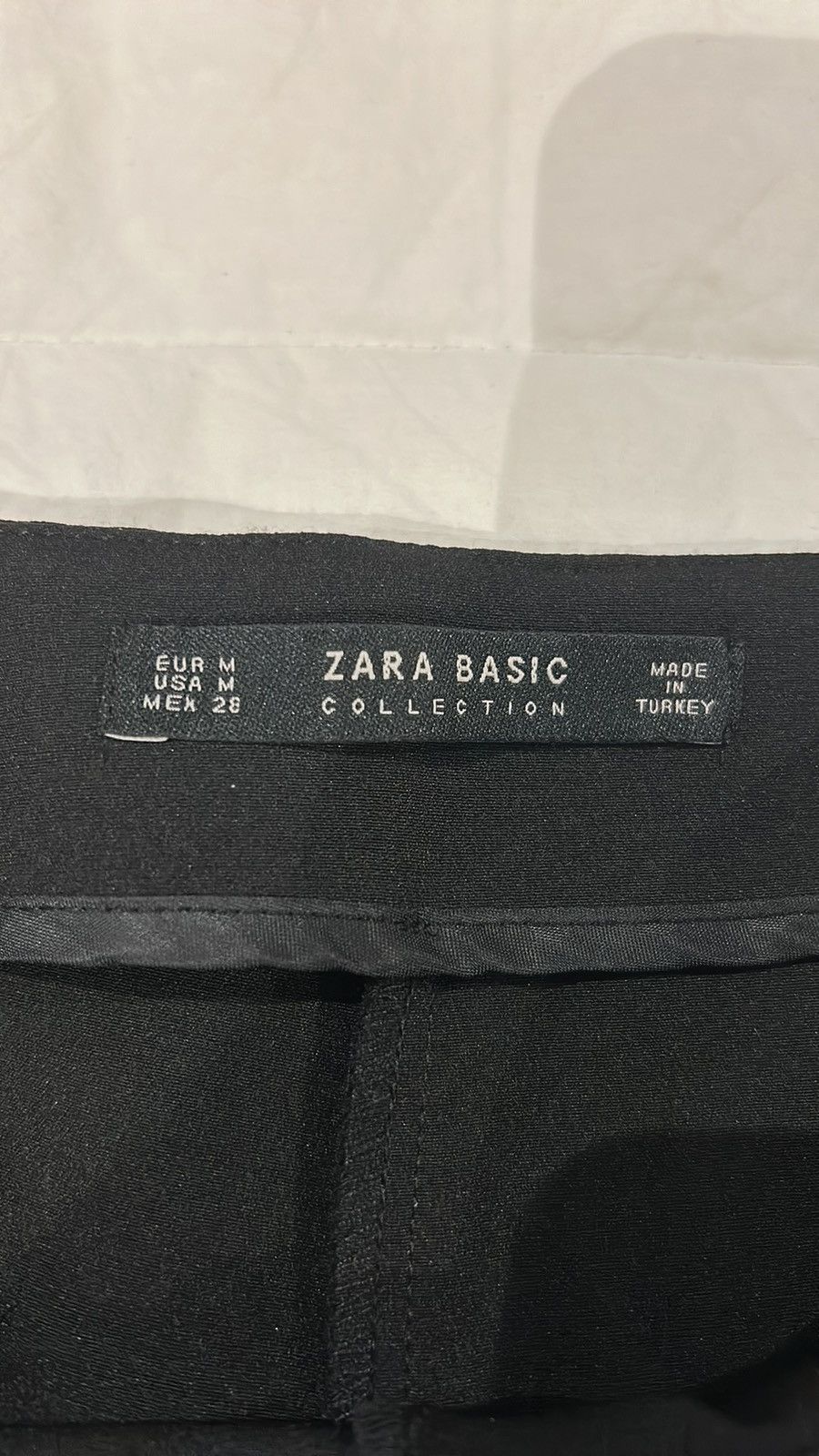 Zara Zara Skort, deep black super classy BNWT Size 30" / US 8 / IT 44 - 2 Thumbnail
