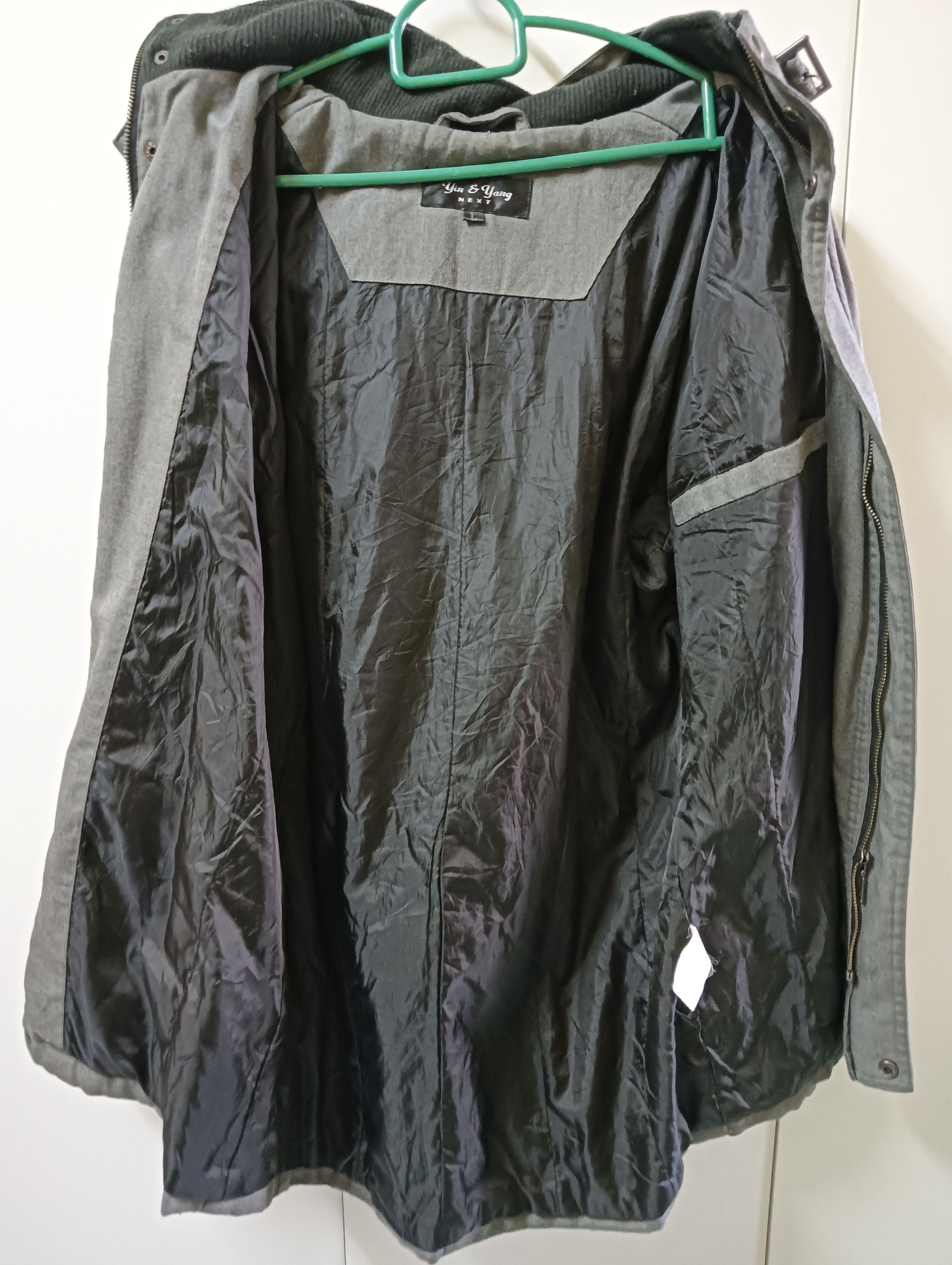 Other Vintage Charcoal Utility Jacket – Yin & Yang NEXT – Size US L / EU 52-54 / 3 - 4 Thumbnail