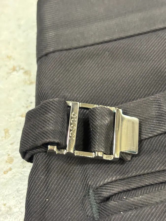 Gucci 2010s Gucci Black Minimalist Pants Size US 32 / EU 48 - 10 Thumbnail
