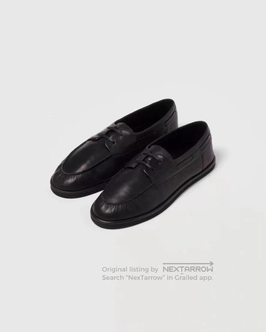 Auralee AURALEE SOFT LEATHER DECK SHOES. Size US 10 / EU 43 - 2 Thumbnail