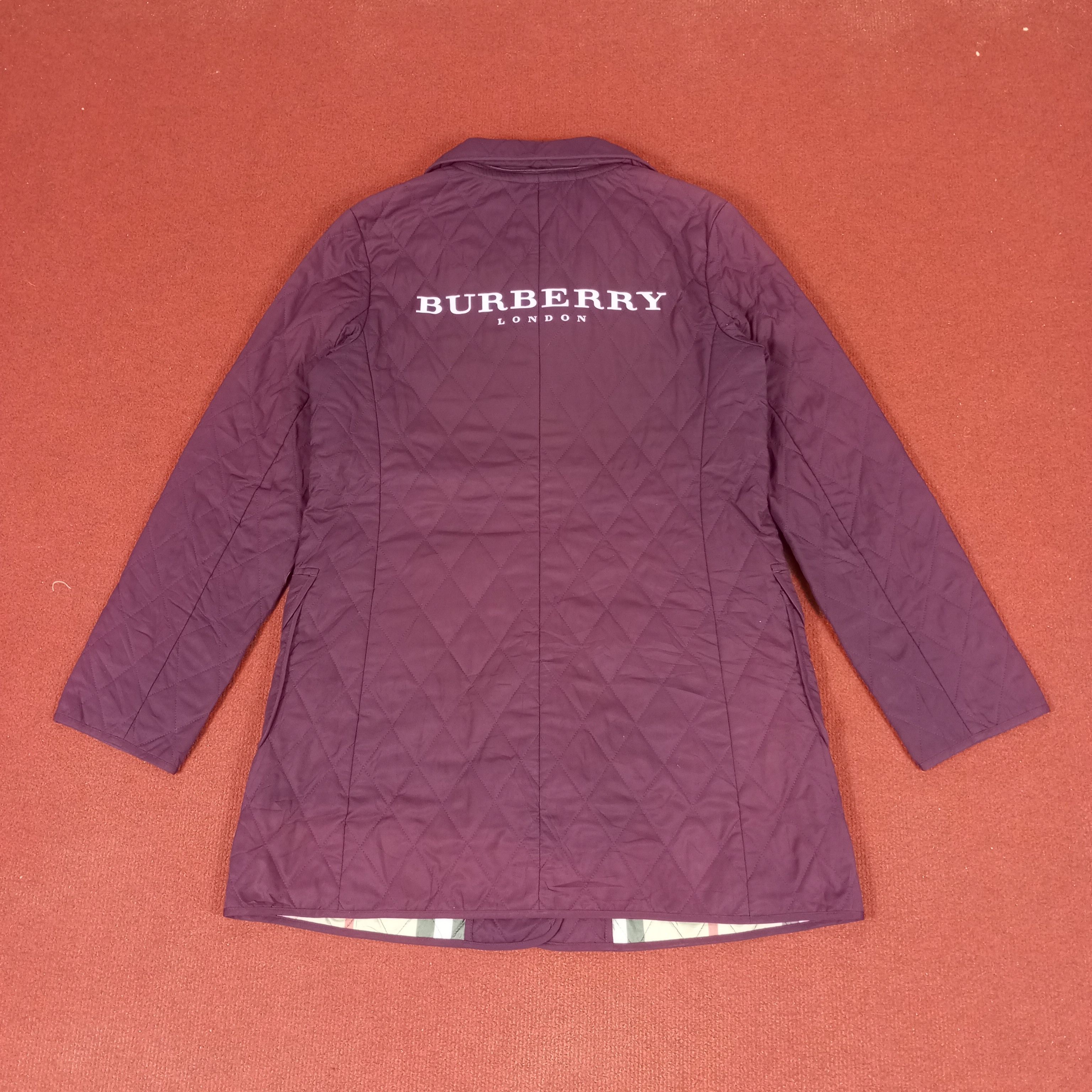 Burberry × Vintage Burberry London Fashion Brand Custom Art Jacket Size XS / US 0-2 / IT 36-38 - 1 Thumbnail