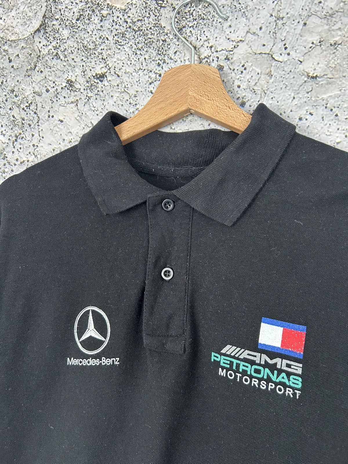 Vintage Vintage Racing Mercedes Benz AMG Pirelli Motorsport Size US L / EU 52-54 / 3 - 3 Thumbnail