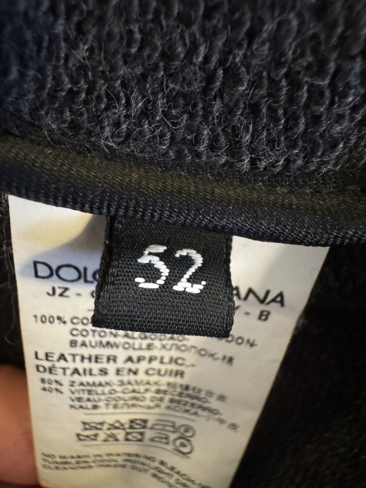 Dolce & Gabbana D&G Zip Up Hoodie (Brown/Gold) Size US L / EU 52-54 / 3 - 6 Thumbnail