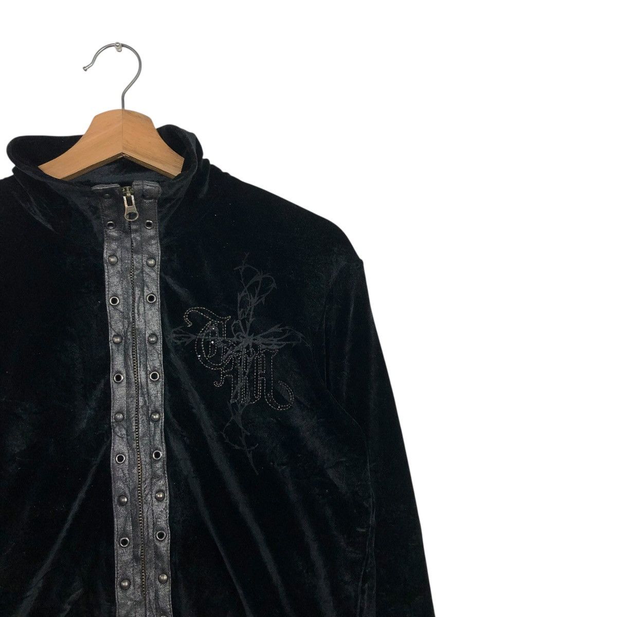 Tornado Mart 🔥BONDAGE PARACHUTE BIKER JACKET TORNADO MART PUNK DESIGN Size US S / EU 44-46 / 1 - 8 Thumbnail