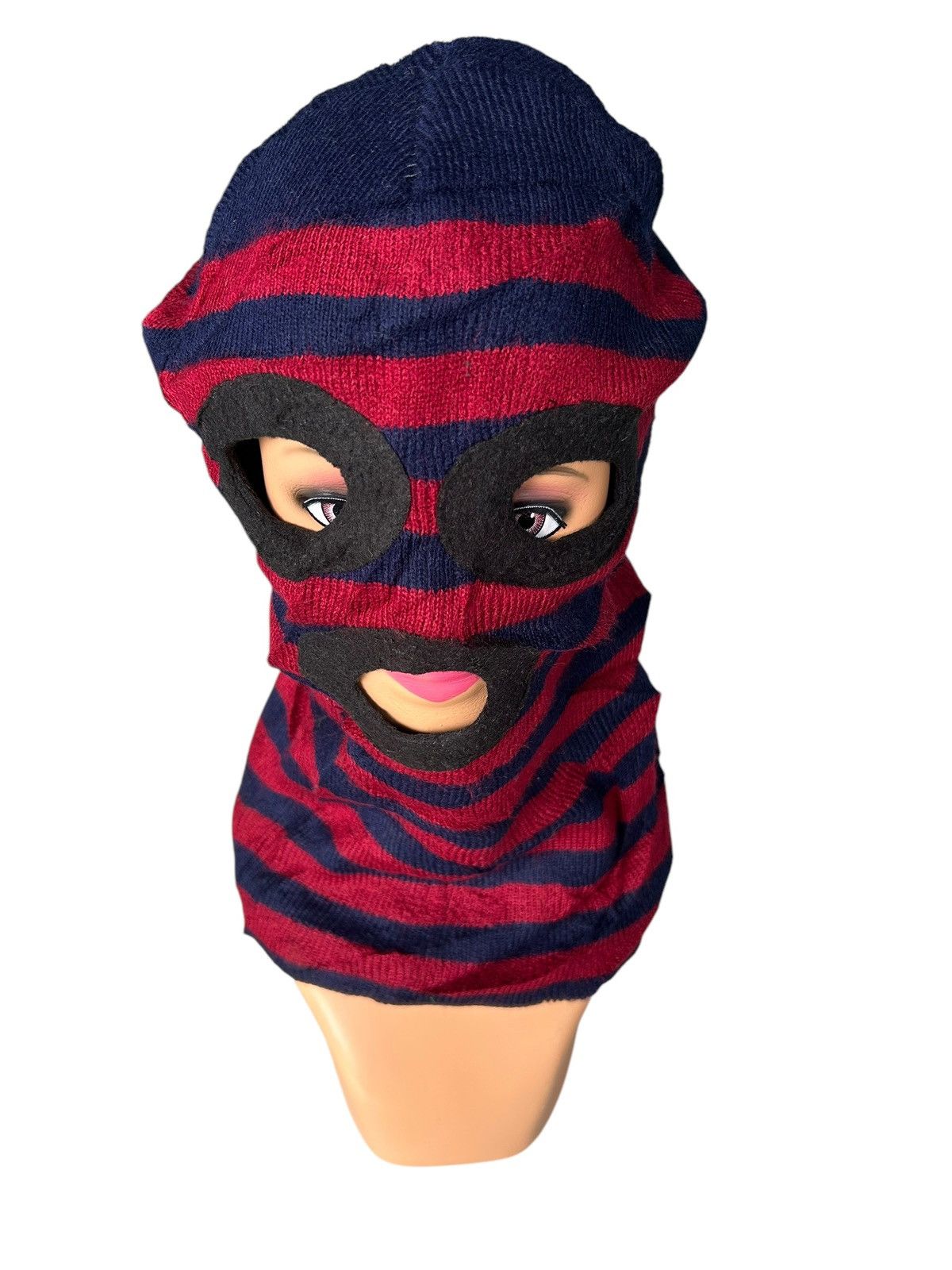 Japanese Brand × Kapital × Vintage Balaclava Masked Stripe Japanese Style Size ONE SIZE - 4 Thumbnail