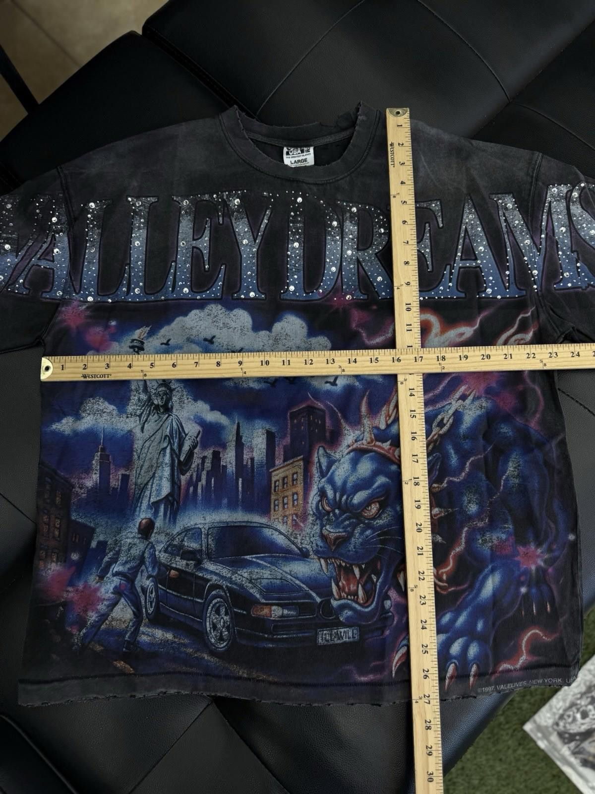 Vale Size Large - Vale Forever Summer Stone Bling Tee Authentic Size L / US 10 / IT 46 - 6 Thumbnail