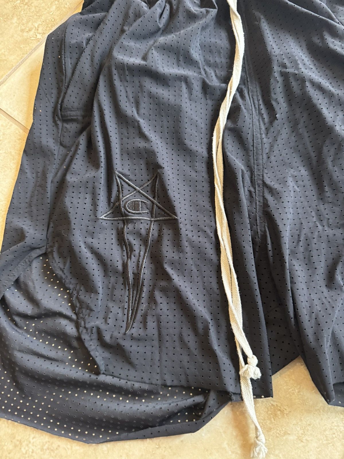 Champion Rick Owens x Champion Mesh Shorts Size US 32 / EU 48 - 2 Thumbnail